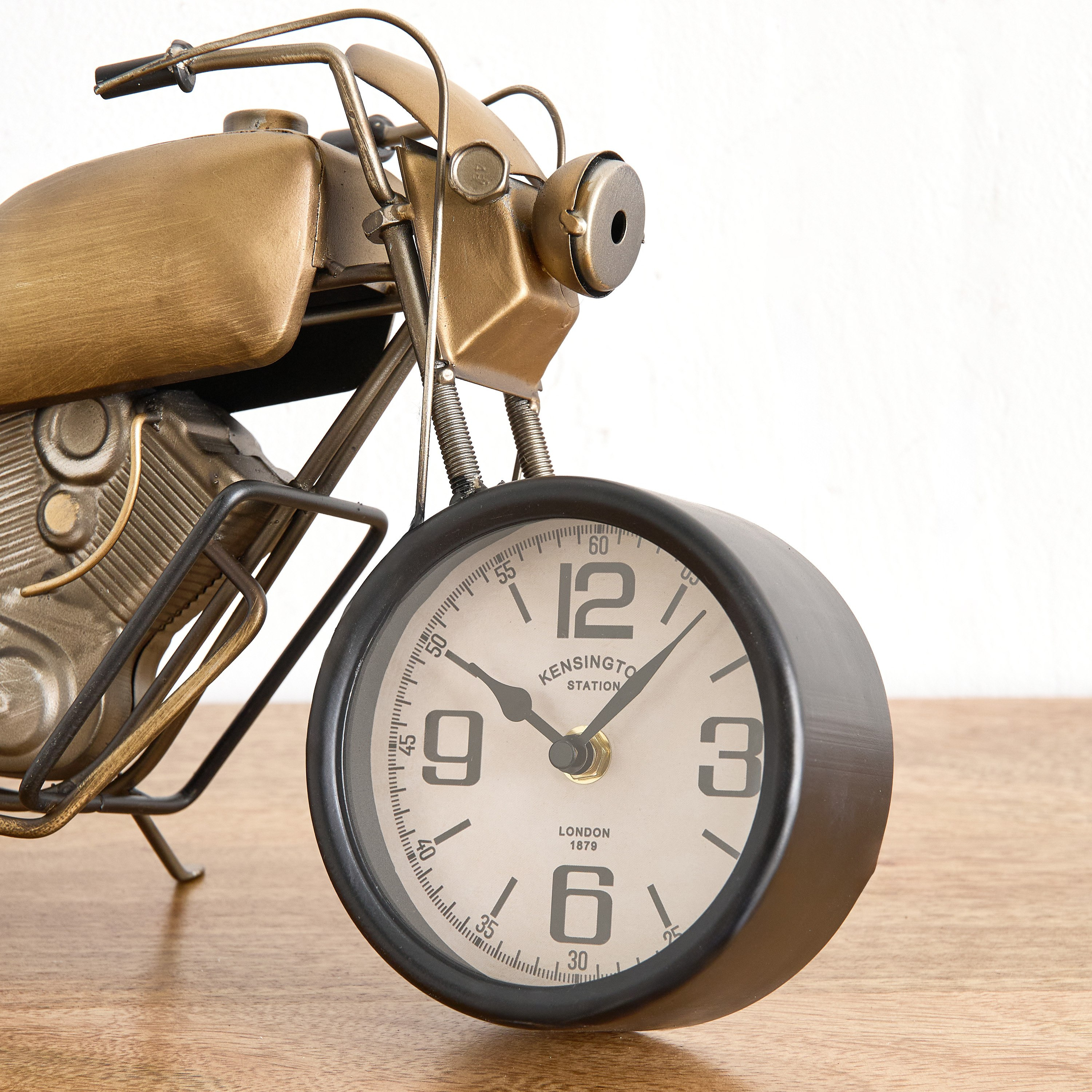 ساعة طاولة معدنية من إمير - 44x13.5x23 سم-hbxdiningroom-decorandaccessories-clocks-image-4