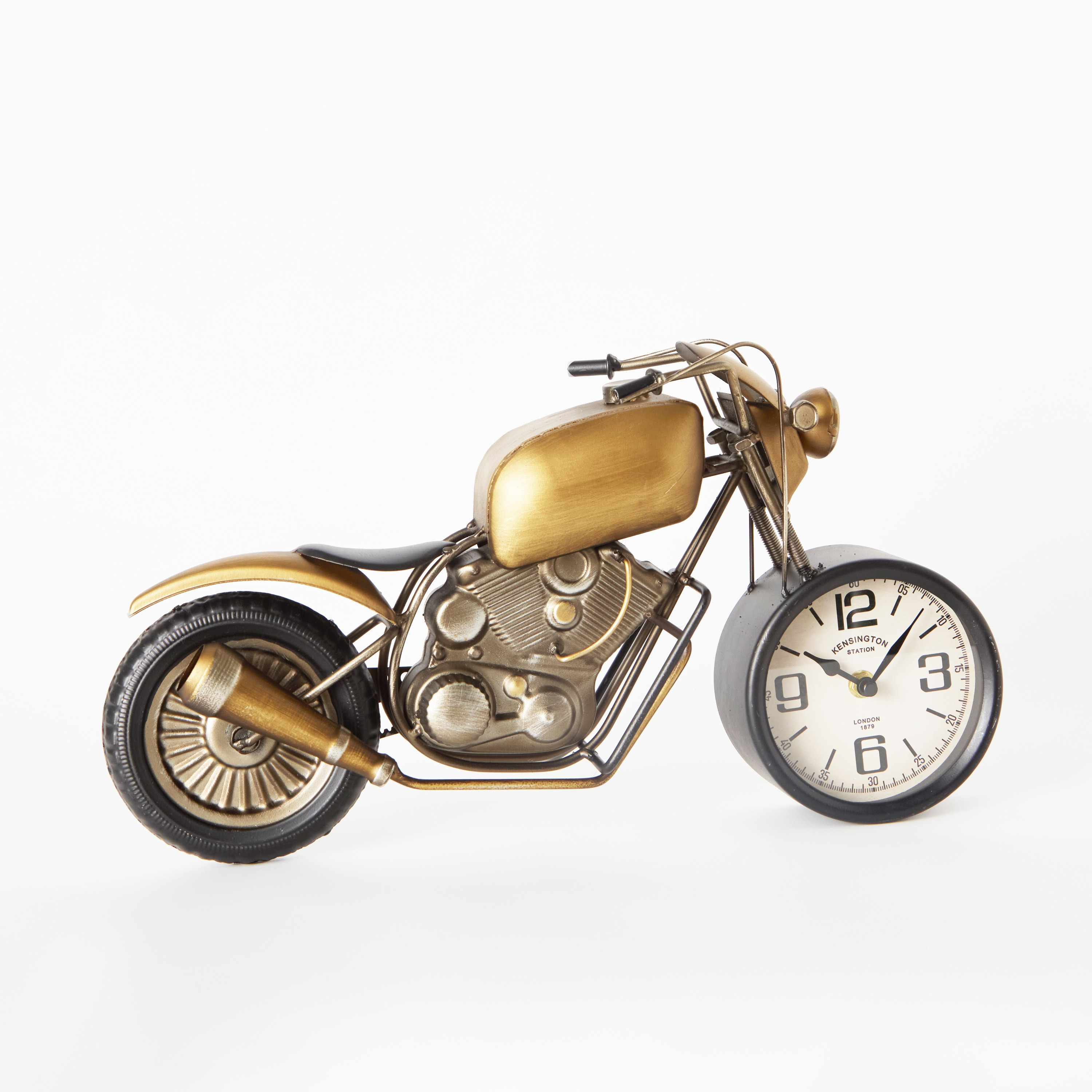 ساعة طاولة معدنية من إمير - 44x13.5x23 سم-hbxdiningroom-decorandaccessories-clocks-image-7