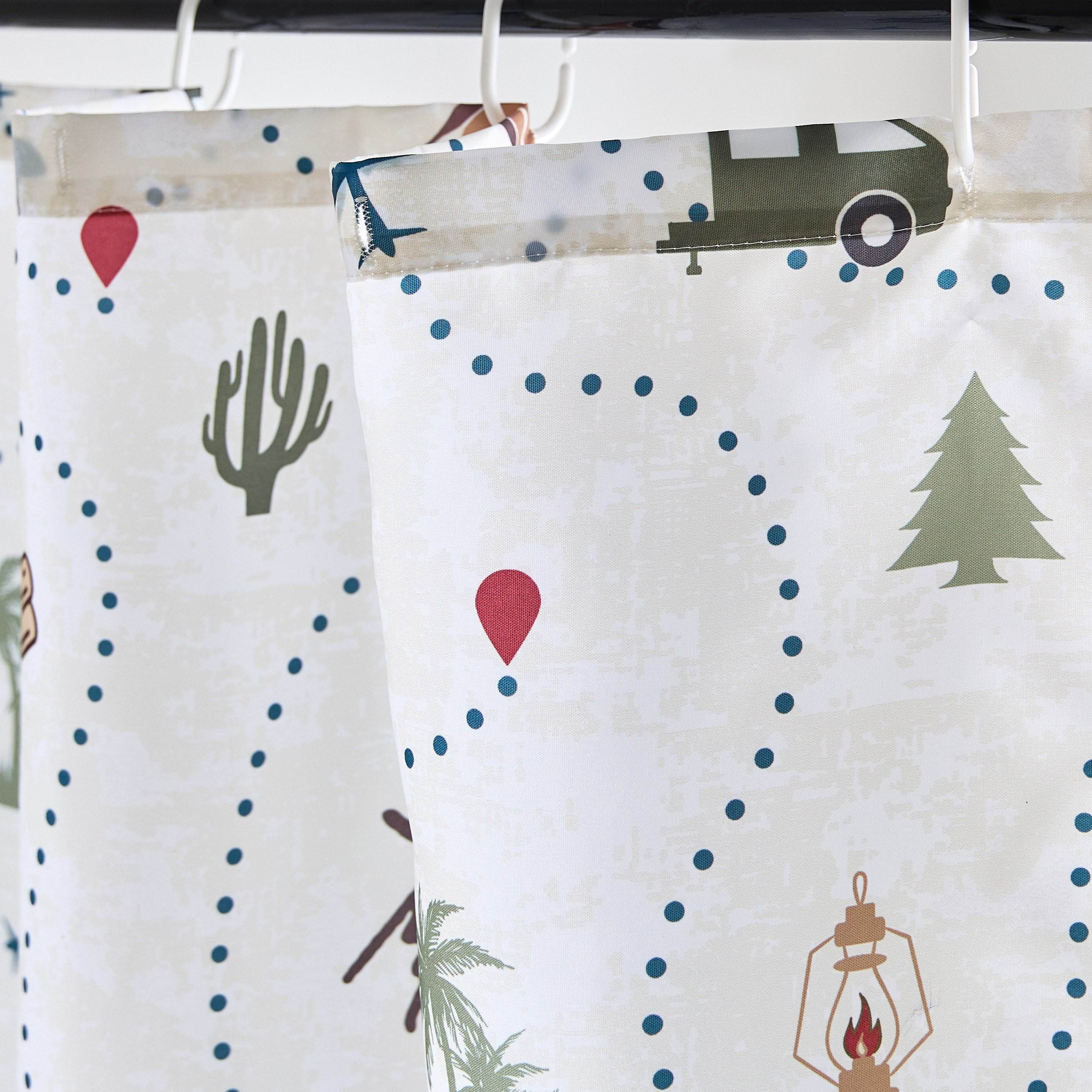 Joy Adventurer 90 GSM Gemini Shower Curtain - 180x180 cm-hbxhomeware-hbxkidsandyouth-image-3