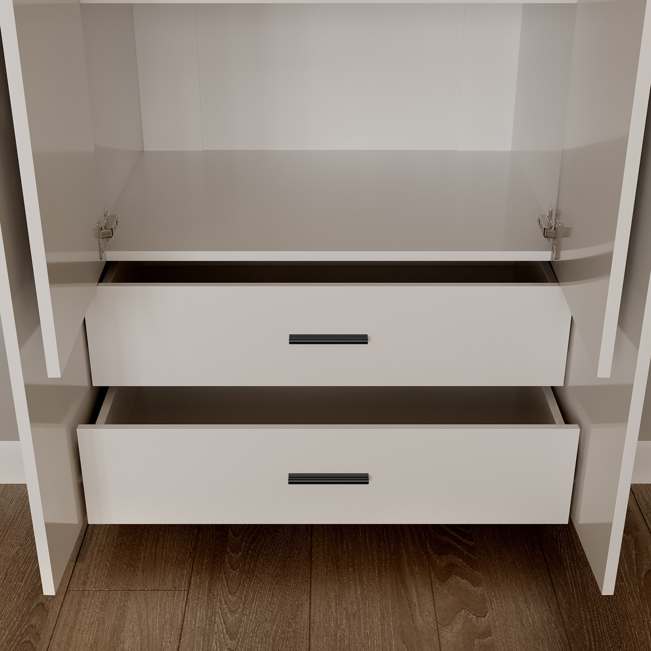 خزانة ملابس بـ 6 أبواب ودرجين ومرايا من مارويل-hbxfurniture-wardrobes-image-7