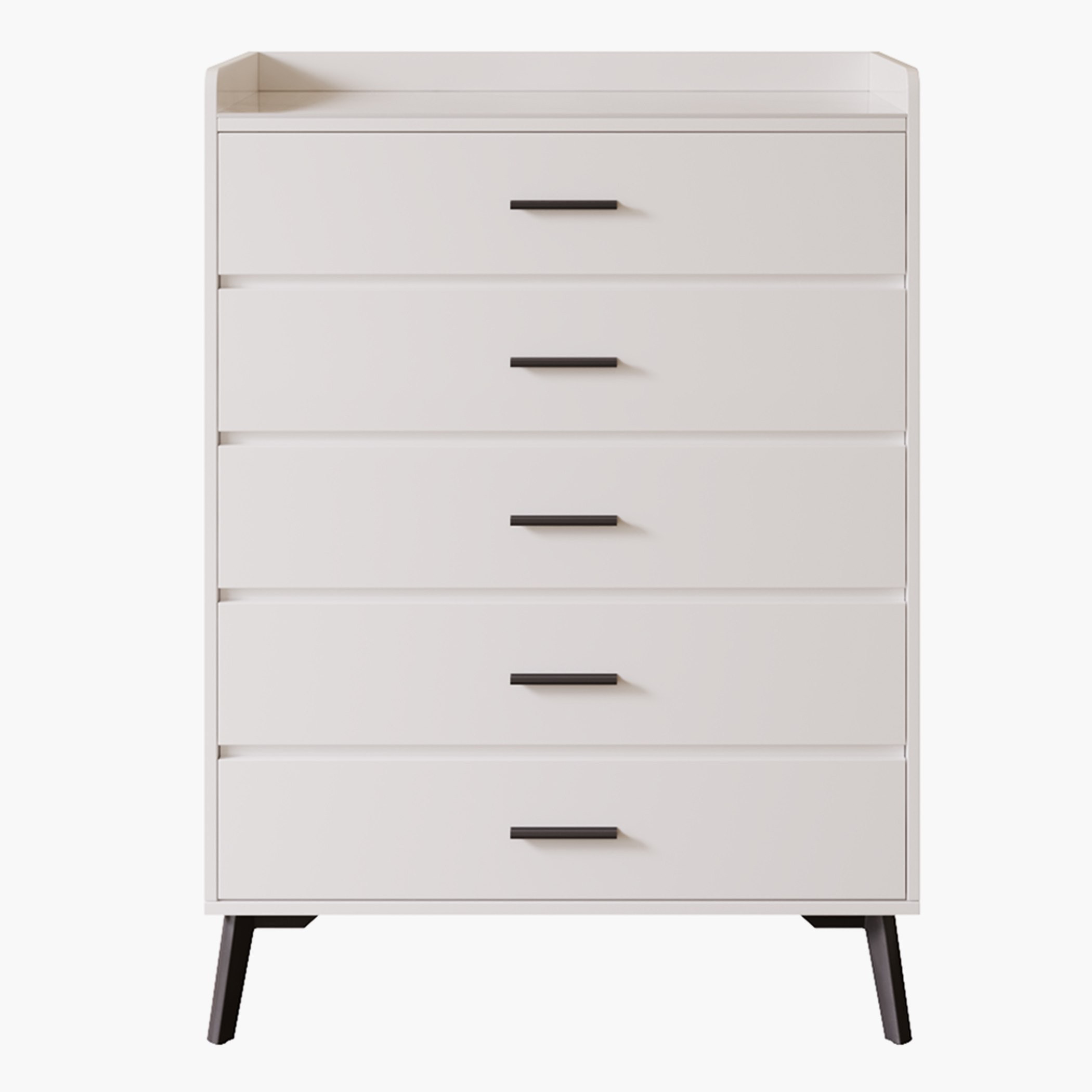 Marwell Sintered Stone Top Chest of 5-Drawers -hbxfurniture-dressersandchests-chestofdrawers-image-5