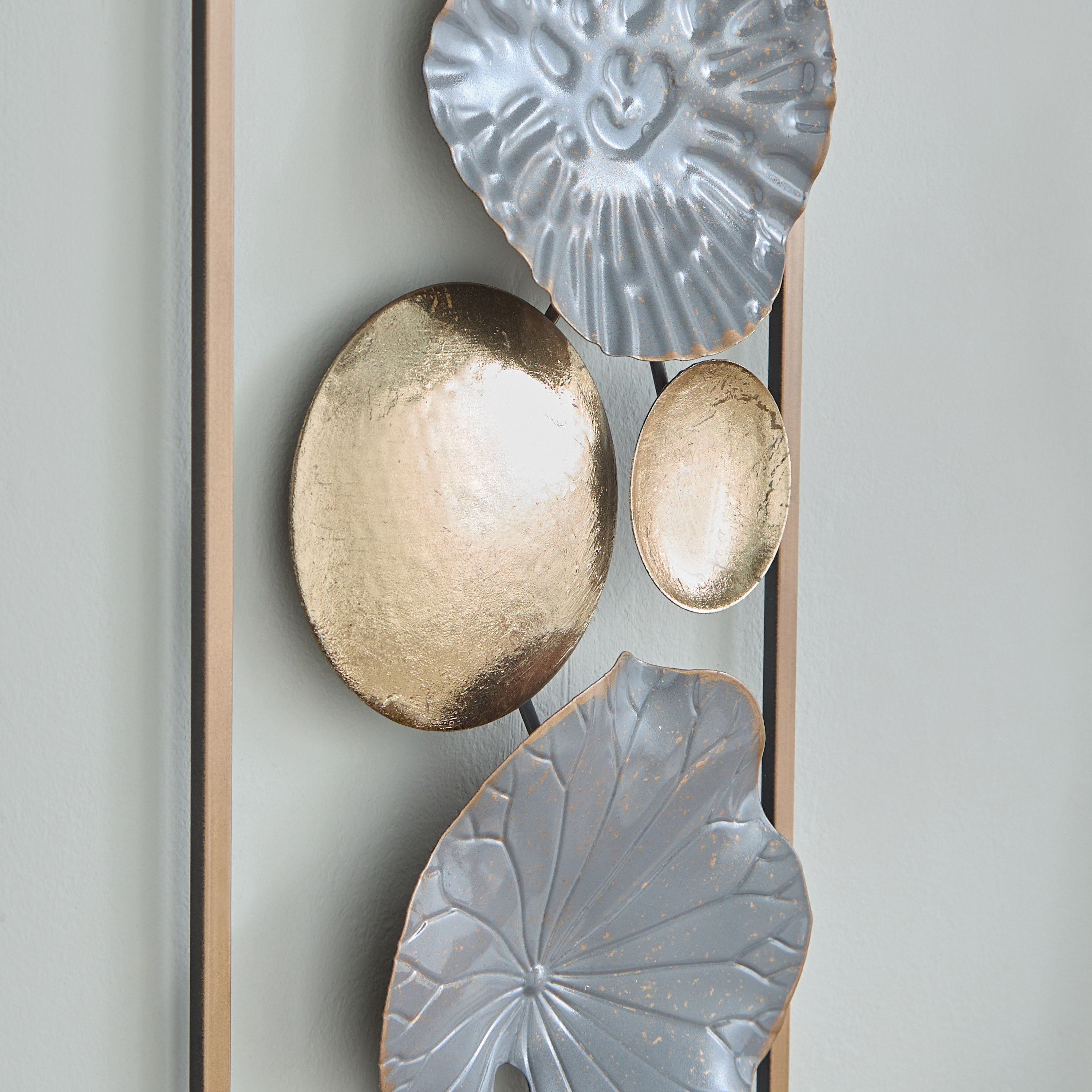 زينة حائط معدن دائرة من جورجا - 20.3x50.2x2.5 سم-hbxdiningroom-walldecor-wallart-image-3