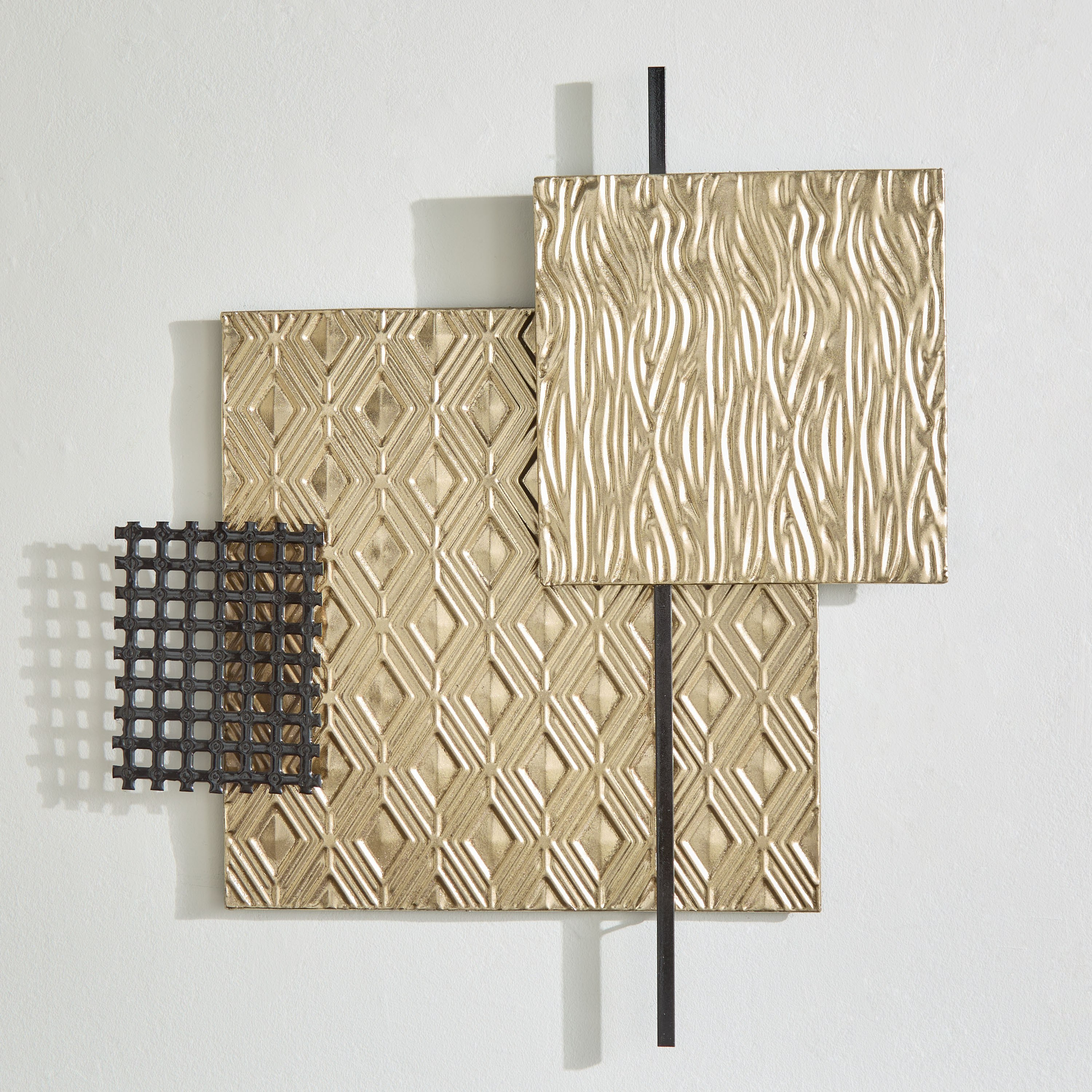 زينة حائط هندسية معدن من جورجا - 70.5x61.0x3.8 سم-hbxdiningroom-walldecor-wallart-image-5