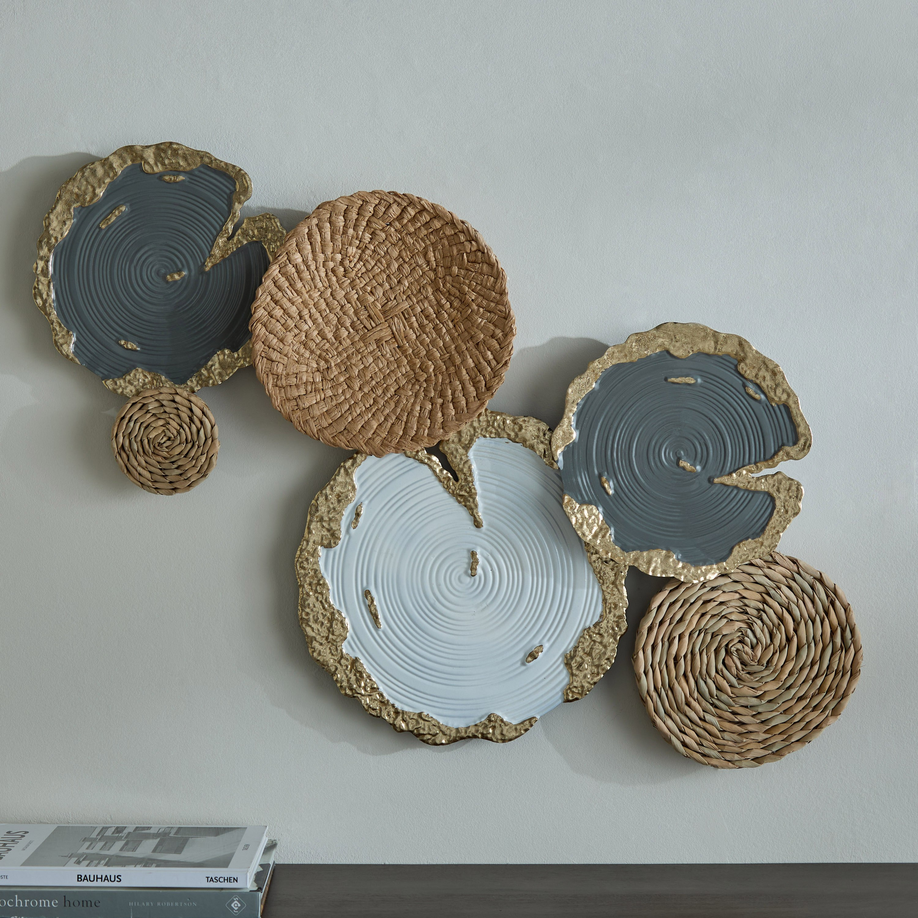 زينة حائط معدن من جورجا - 89.5x48.3x5.1 سم-hbxdiningroom-walldecor-wallart-image-2