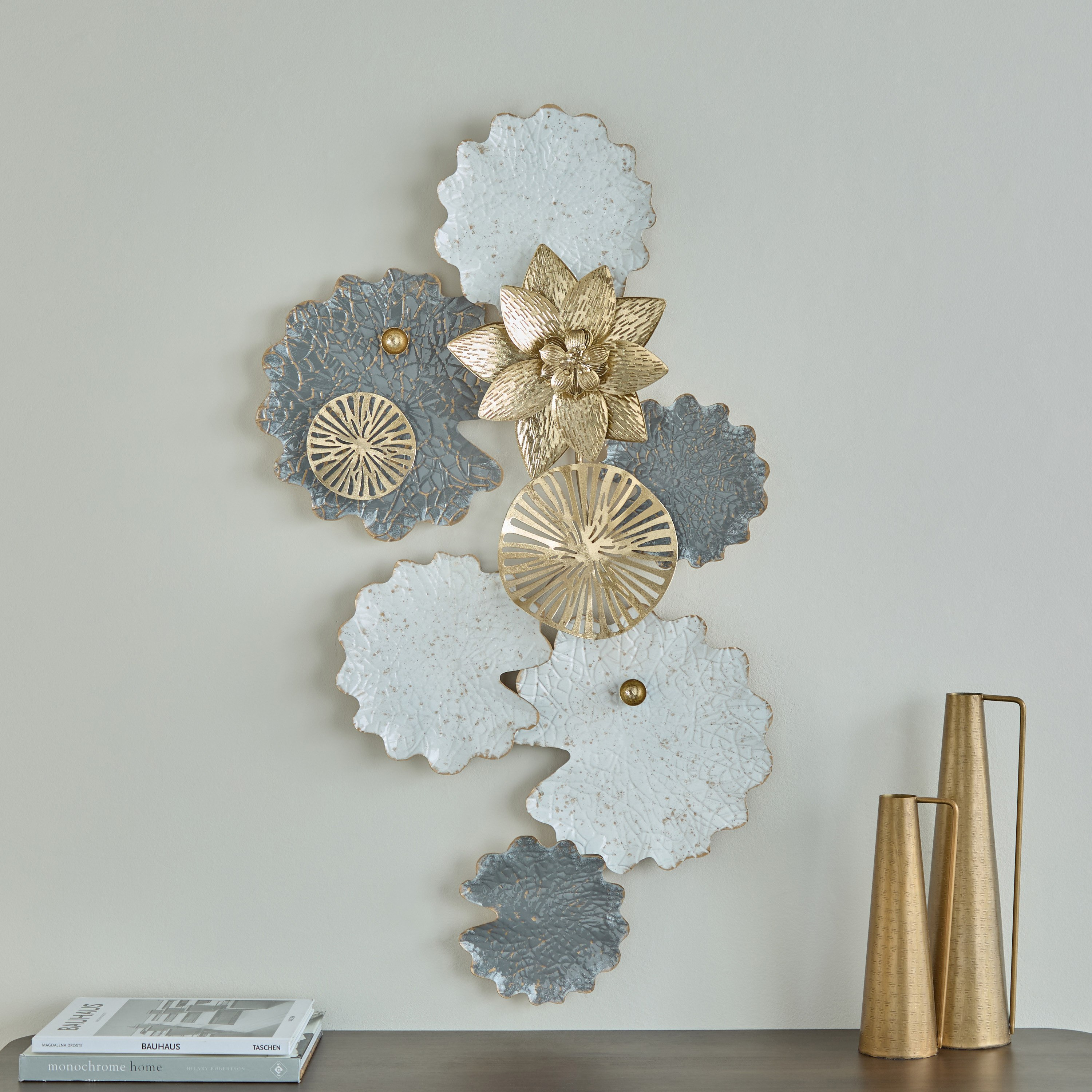 زينة حائط معدن من جورجا - 95.3x56.5x7.6 سم-hbxdiningroom-walldecor-wallart-image-2