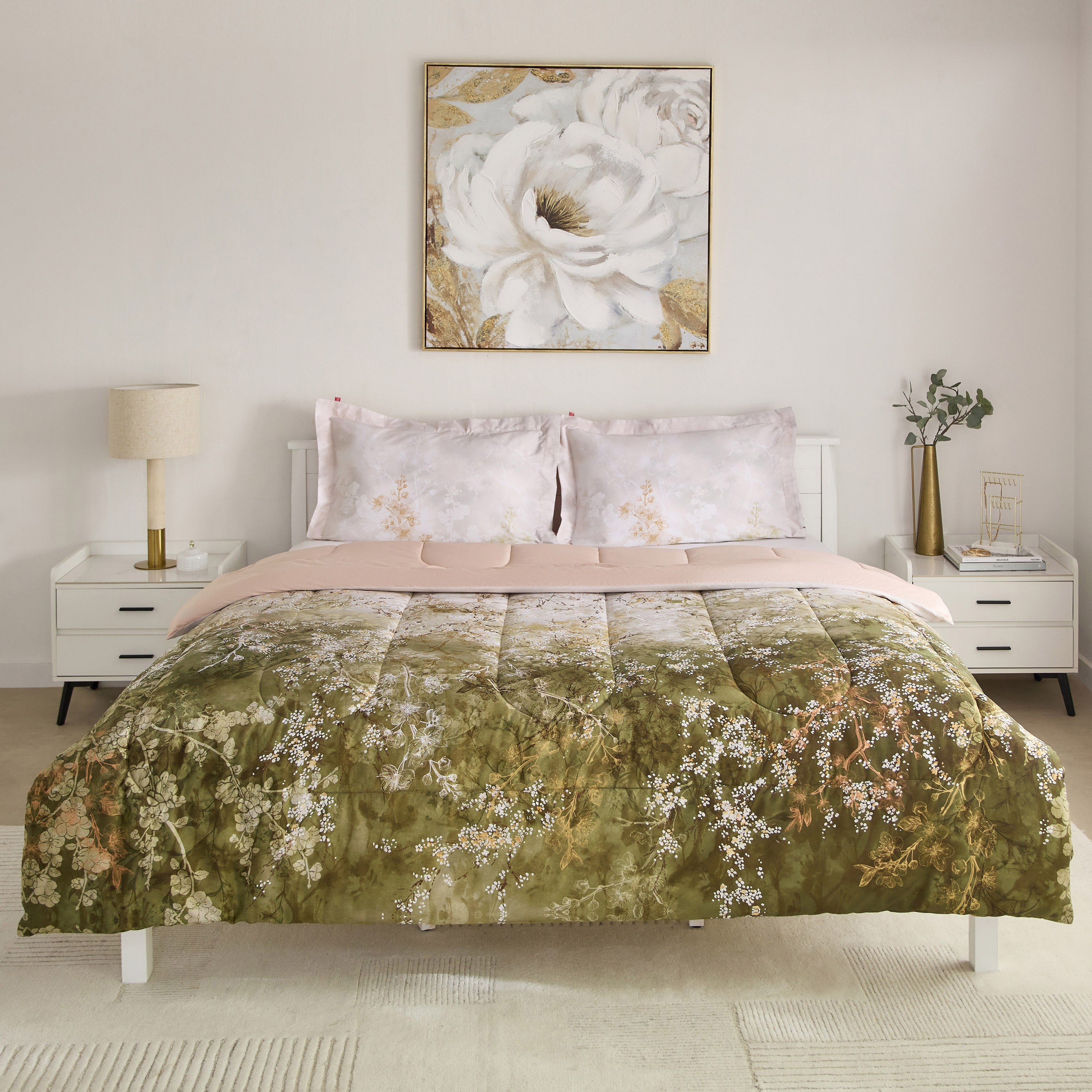 طقم لحاف قطن مزدوج 3 قطع فلورنسيس بعدد 220 خيط من مابيل ميزون - 160x220 سم-hbxhomeware-hbxbedroom-image-3