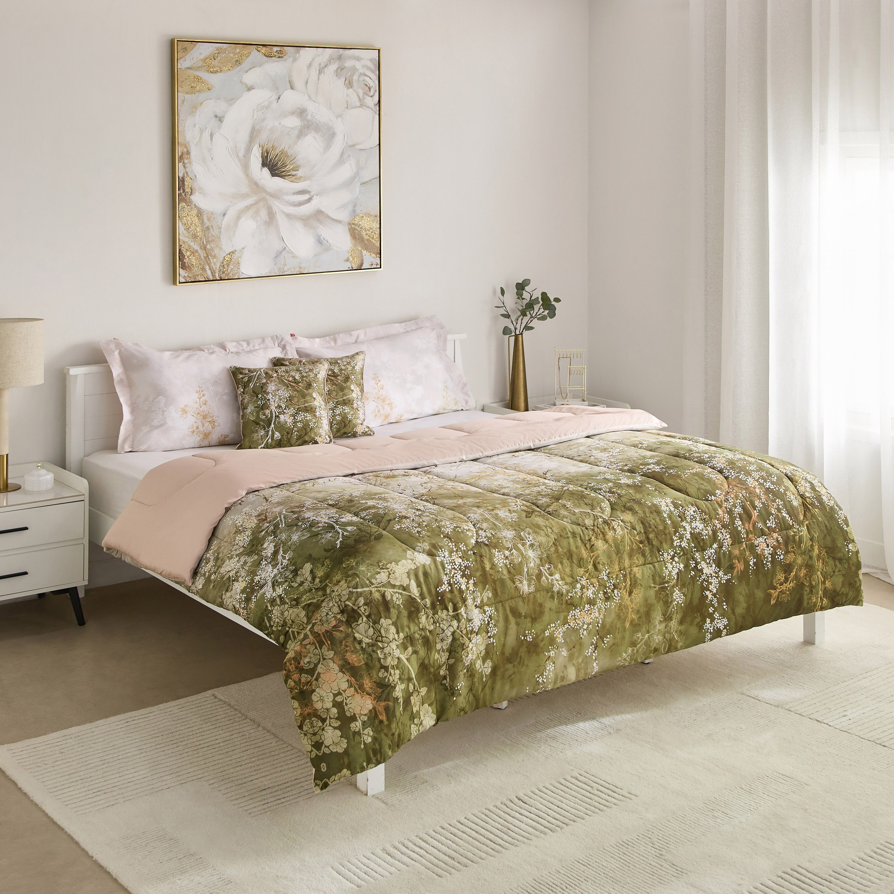 طقم لحاف كينج قطن 5 قطع فلورنسا من مابيل ميزون - 220×240 سم-hbxhomeware-hbxbedroom-image-2