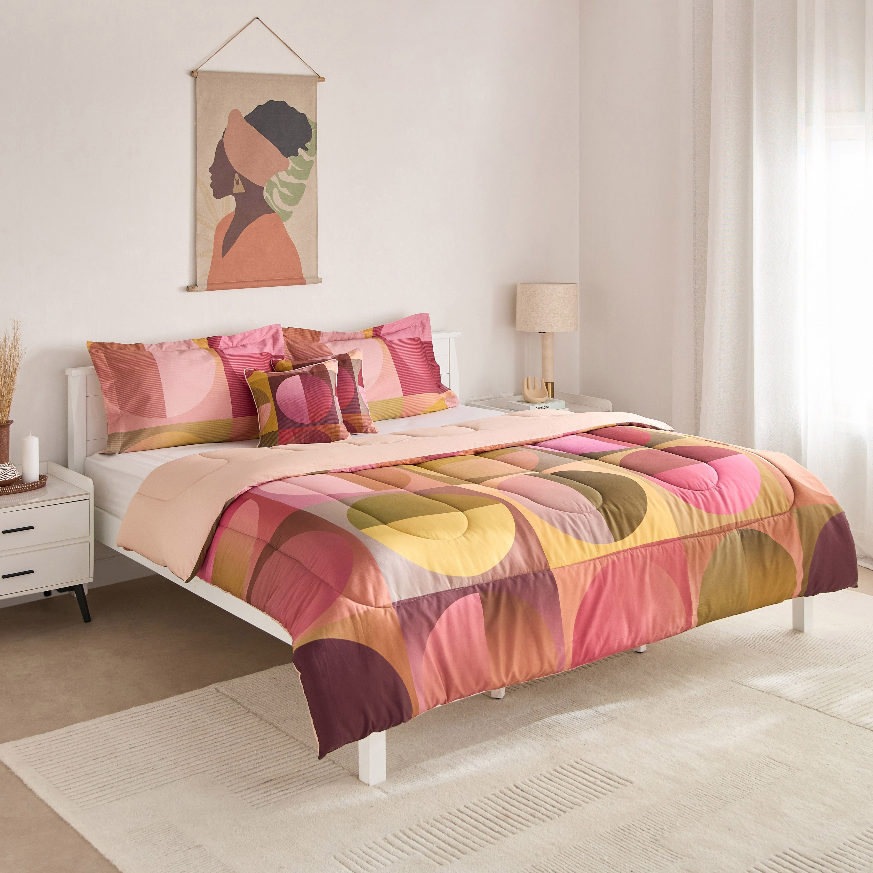 طقم لحاف كينج قطن 5 قطع ريدينت من مابيل ميزون - 220x240 سم-hbxhomeware-hbxbedroom-image-2