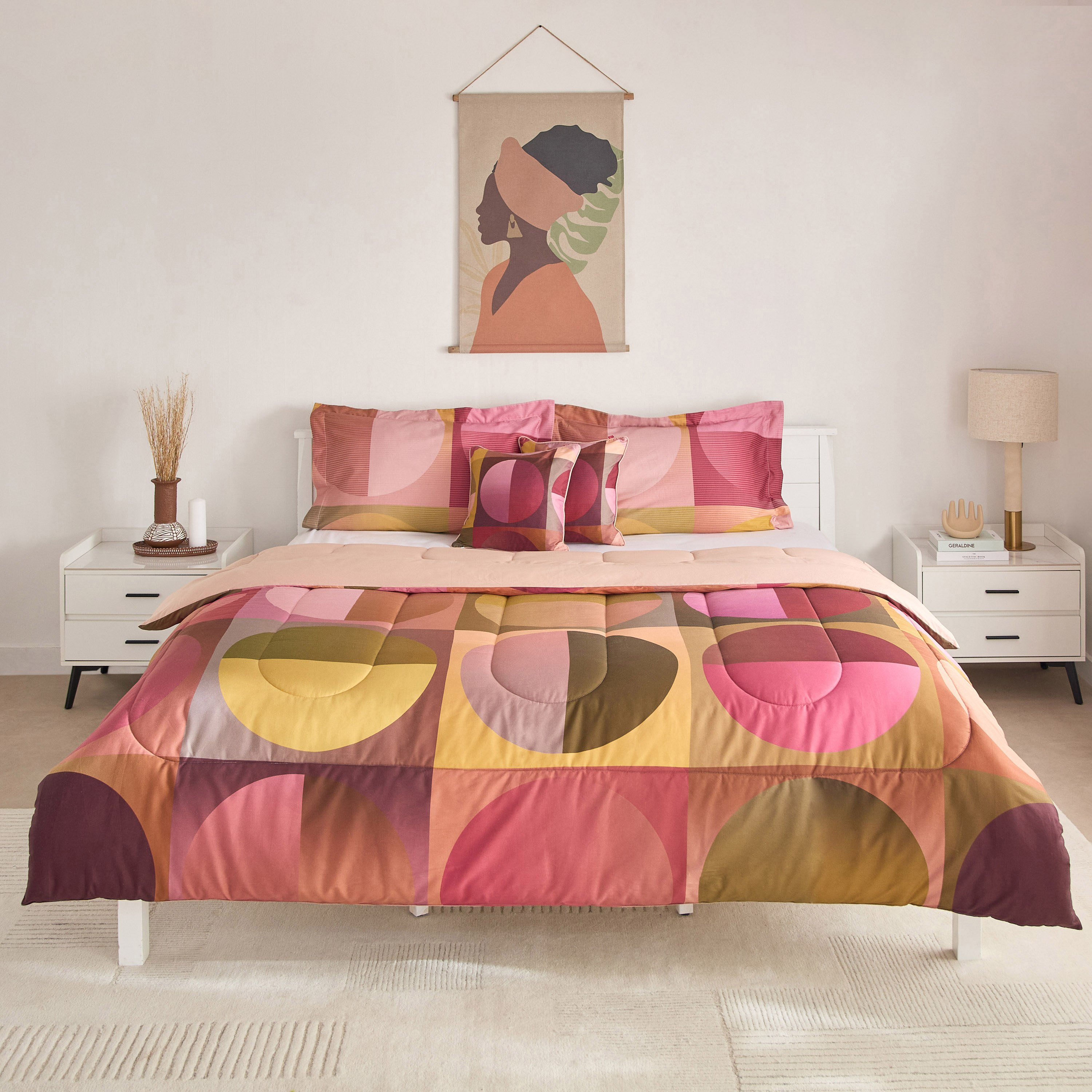 طقم لحاف كينج قطن 5 قطع ريدينت من مابيل ميزون - 220x240 سم-hbxhomeware-hbxbedroom-image-3