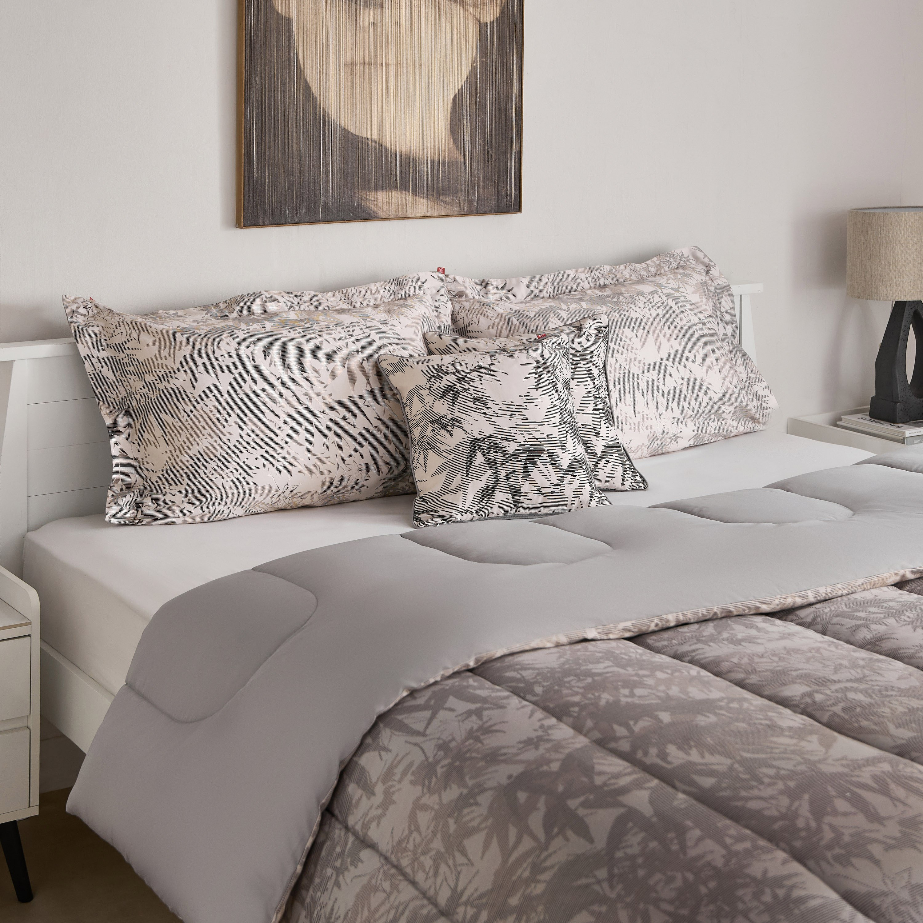 MaBelle Maison Ellen 5-Piece Cotton King Comforter Set -  220x240 cm-hbxhomeware-hbxbedroom-image-1