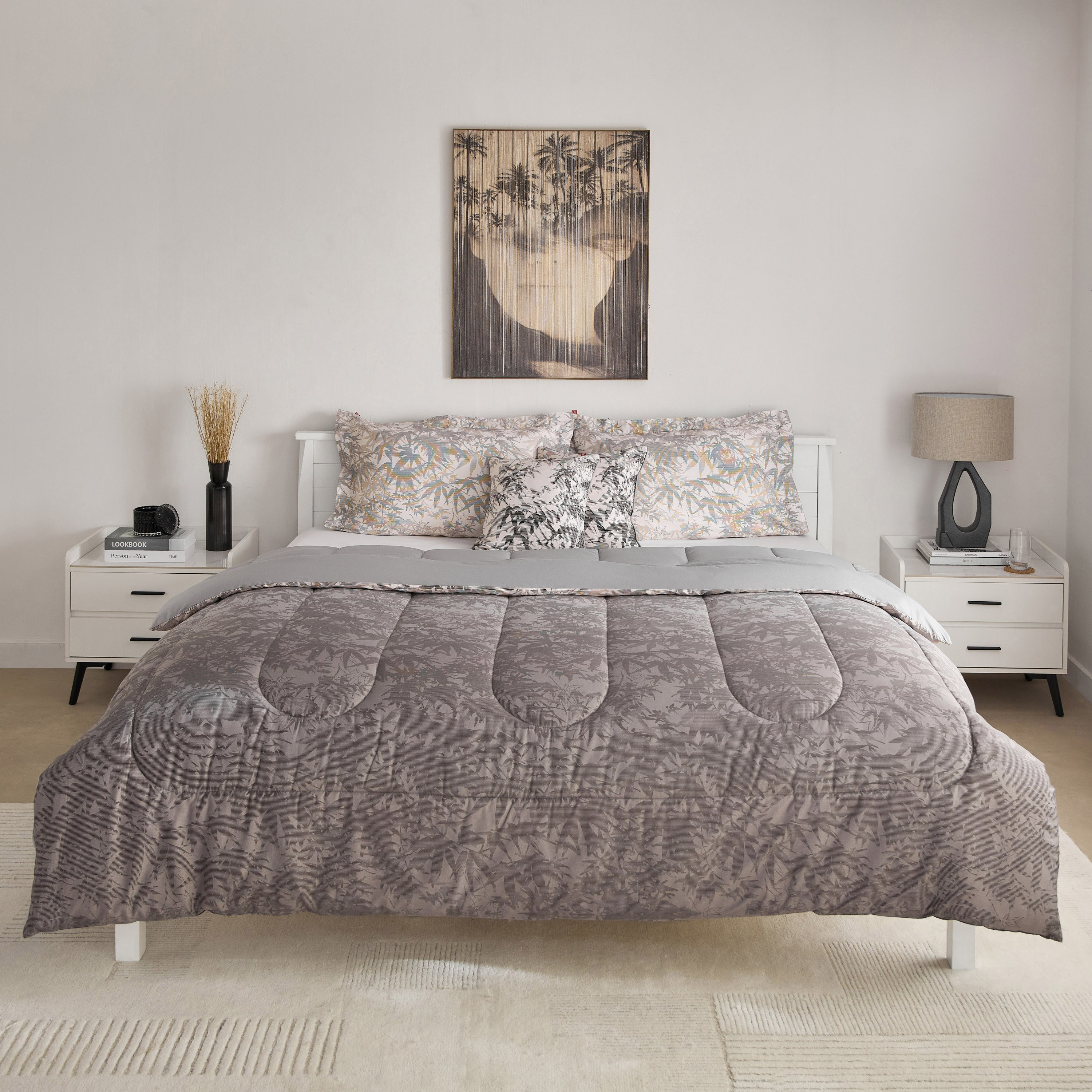 MaBelle Maison Ellen 5-Piece Cotton King Comforter Set -  220x240 cm-hbxhomeware-hbxbedroom-image-3