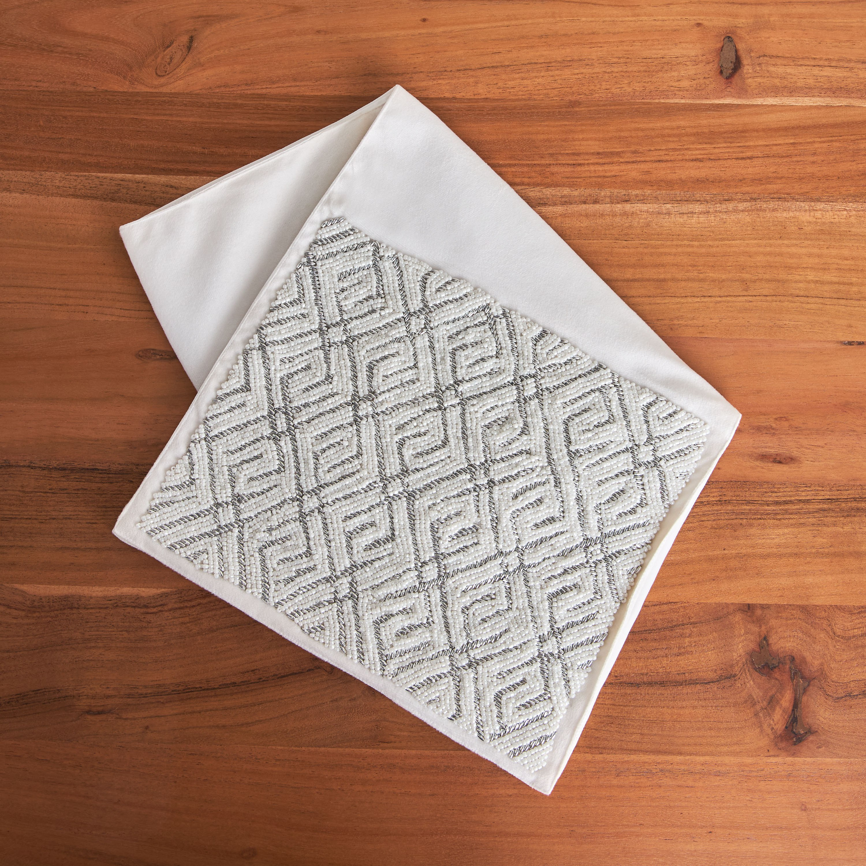 Glitz Beaded Table Runner - 33x120 cm-hbxhomeware-kitchenware-kitchenlinens-image-2