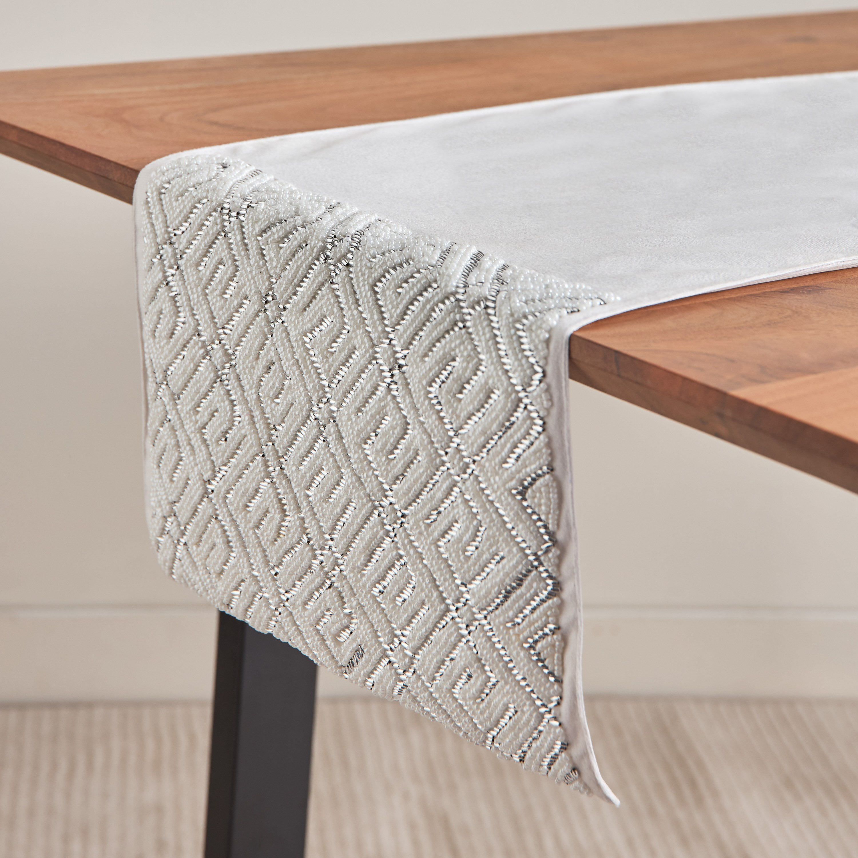 Glitz Beaded Table Runner - 33x120 cm-hbxhomeware-kitchenware-kitchenlinens-image-3