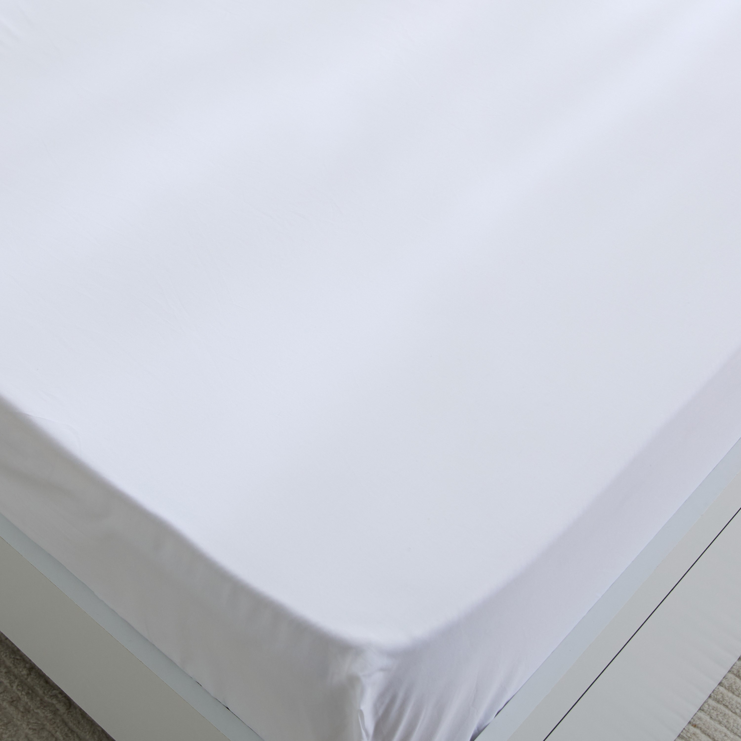 Purely-percale 300TC Single Fitted Sheet - 90x200+36 cm-hbxhomeware-hbxbedroom-image-6