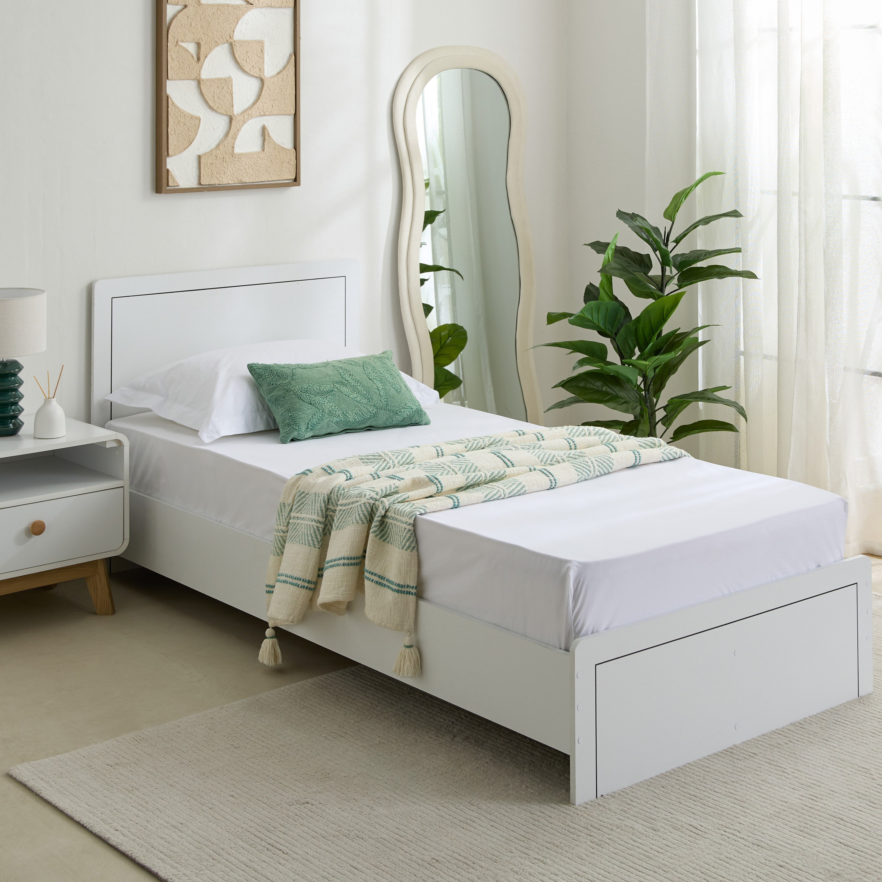Purely-percale 300TC Single Fitted Sheet - 90x200+36 cm-hbxhomeware-hbxbedroom-image-7
