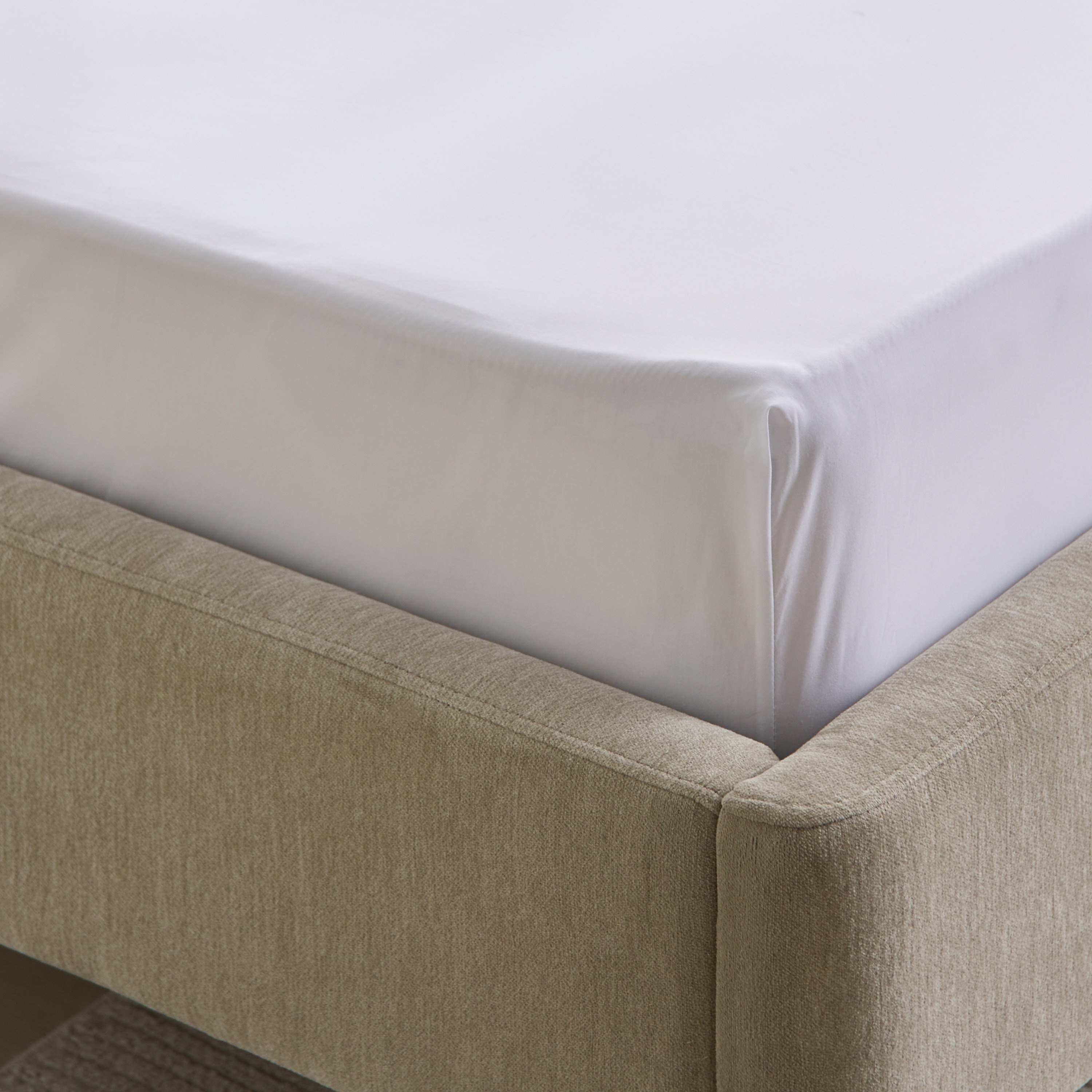 Purely-percale 300TC Double Fitted Sheet - 140x200+40 cm-hbxhomeware-hbxbedroom-image-5