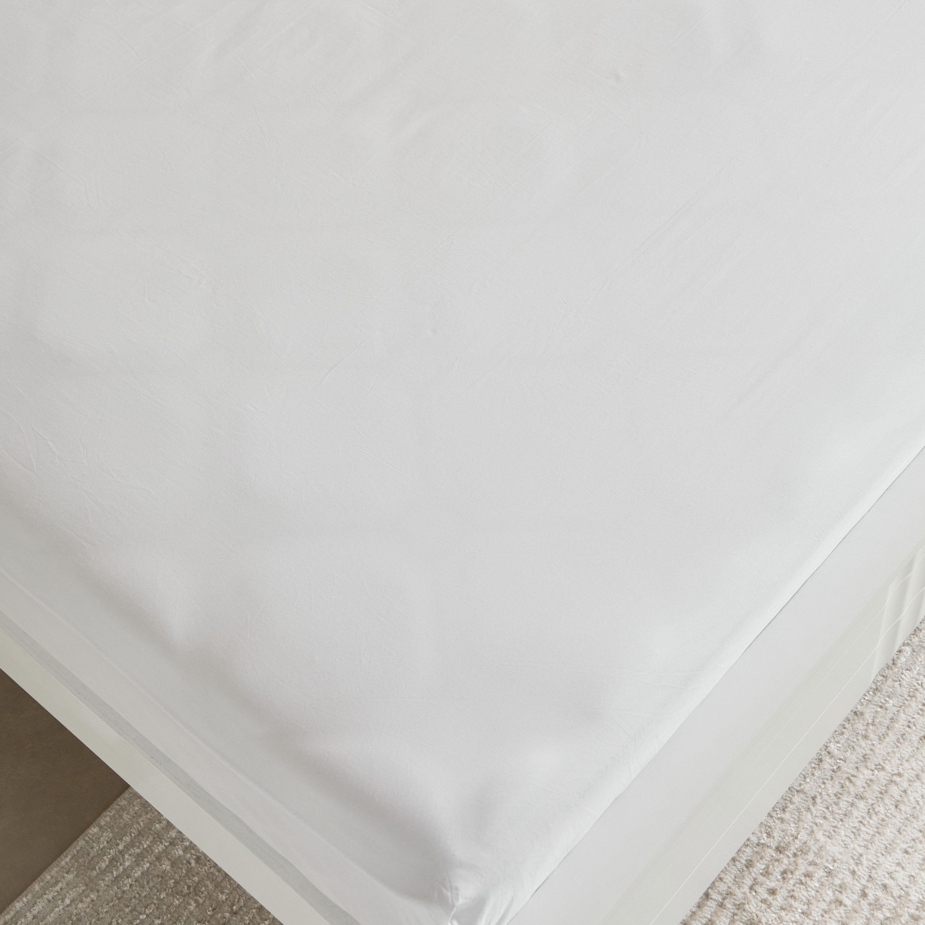 Purely Percale Queen Fitted Sheet - 150x200+40 cm-hbxhomeware-hbxbedroom-image-5