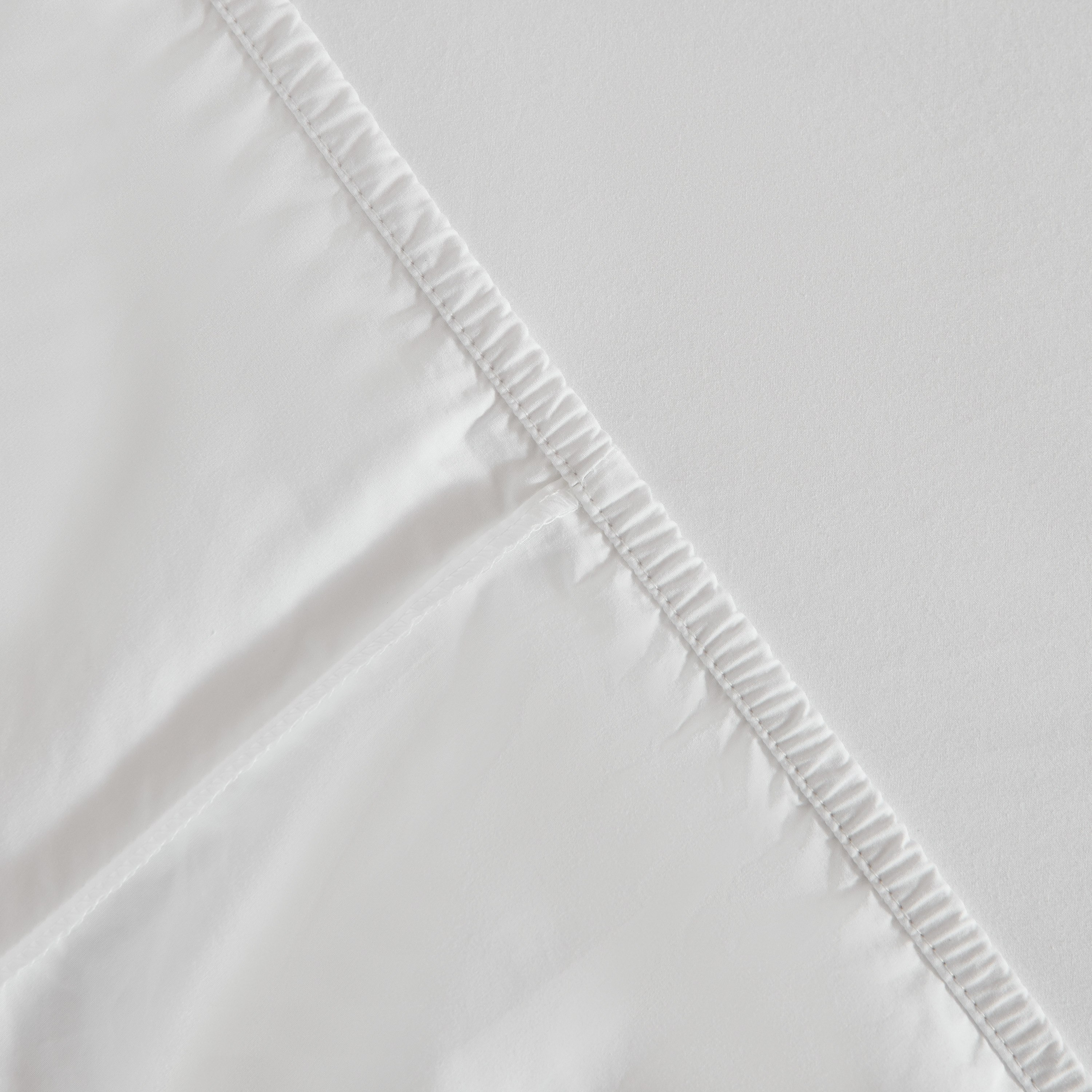 Purely Percale 300 TC Super King Fitted Sheet - 200x200+40 cm-hbxhomeware-hbxbedroom-image-8