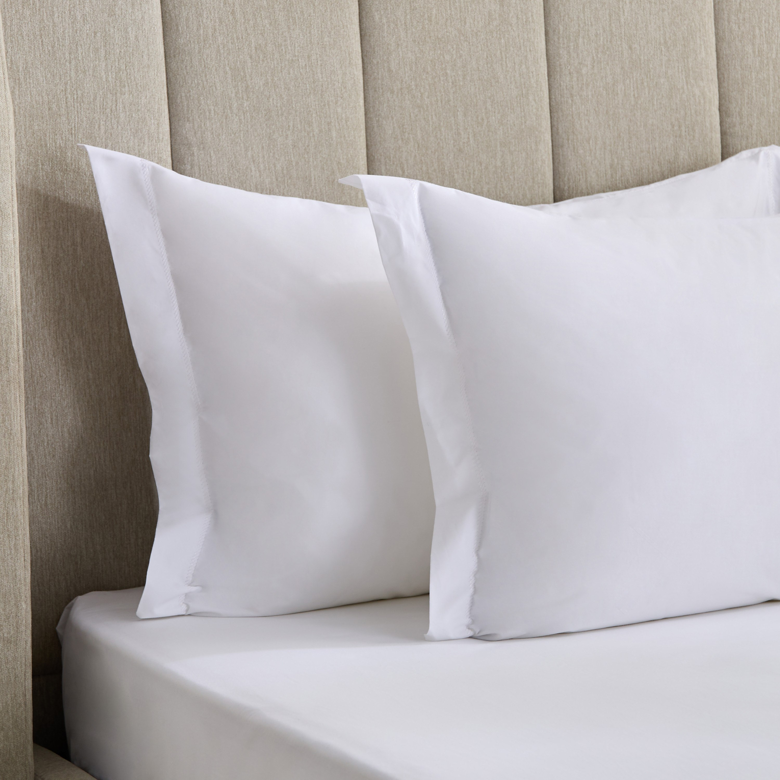 Purely-Percale 2-Piece 300TC Percale Pillowcase Set with Flange - 50x75+15 cm-hbxhomeware-hbxbedroom-image-3