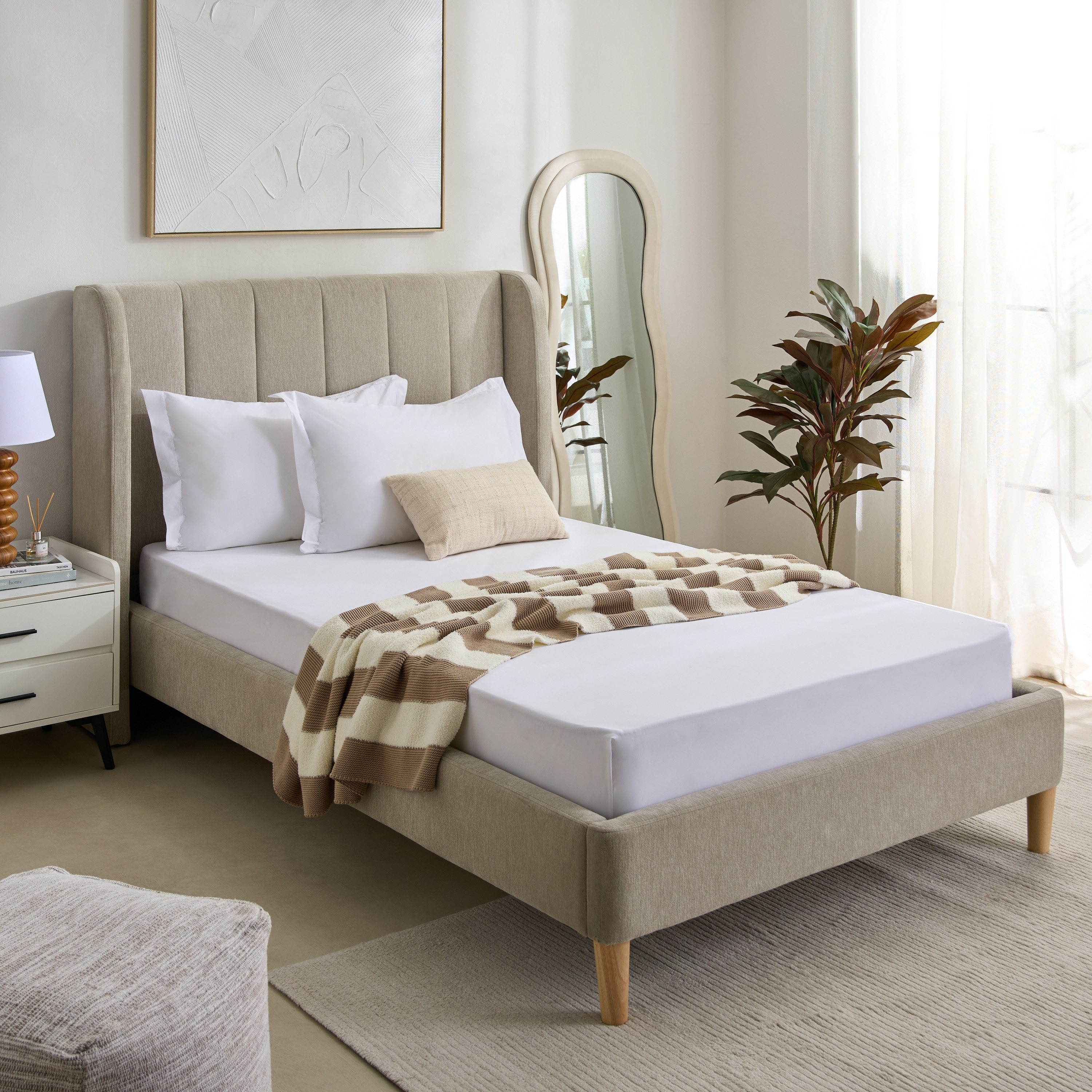 Purely-Percale 2-Piece 300TC Percale Pillowcase Set with Flange - 50x75+15 cm-hbxhomeware-hbxbedroom-image-6