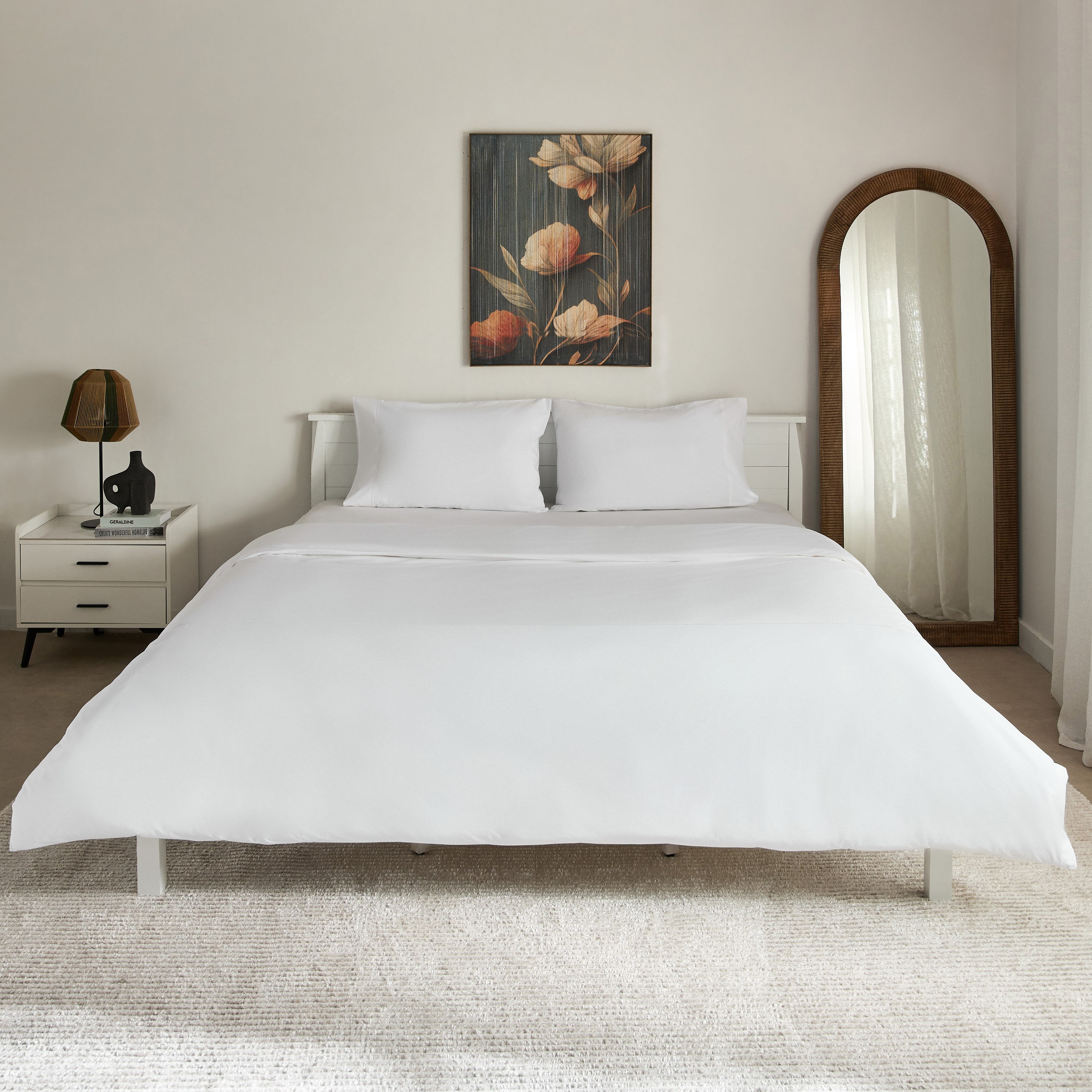 Purely Percale 300 Thread Count 3-Piece Super King Duvet Cover Set - 240x220 cm-hbxhomeware-hbxbedroom-image-3