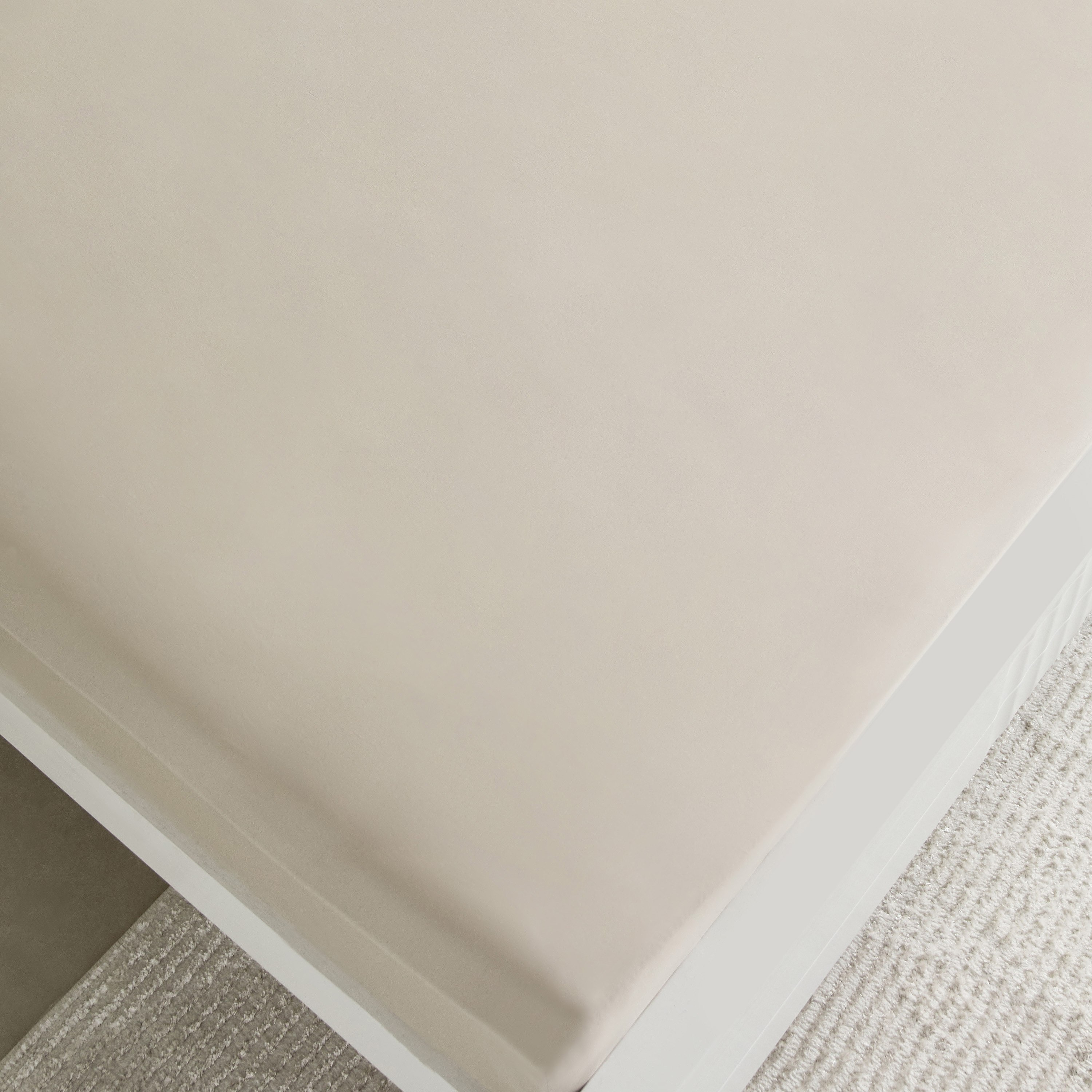 Purely Percale 300 TC Super King Fitted Sheet - 200x200+40 cm-hbxhomeware-hbxbedroom-image-5