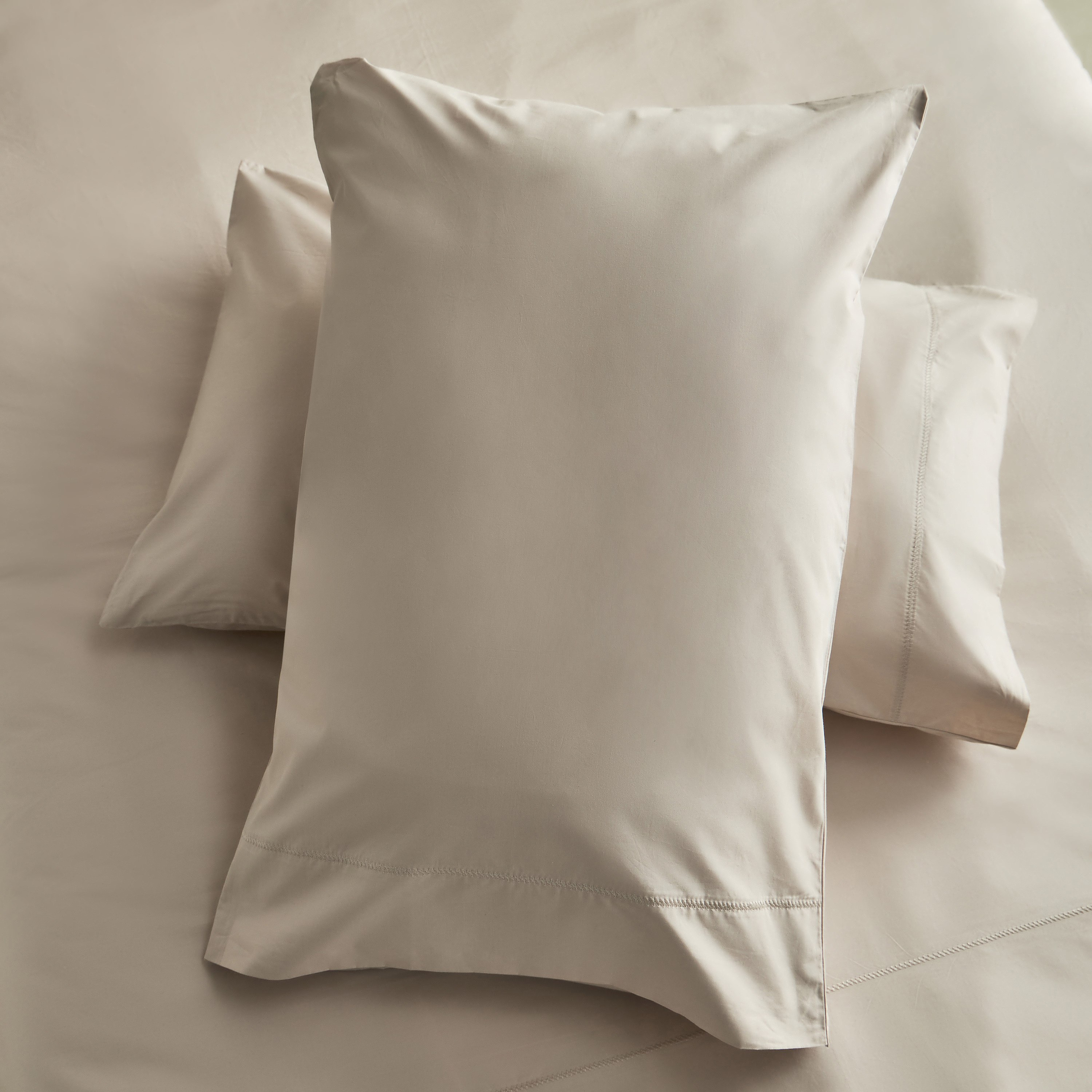 Purely-percale 3-Piece 300TC Percale Twin Duvet Quilt Cover Set - 150x220 cm-hbxhomeware-hbxbedroom-image-6