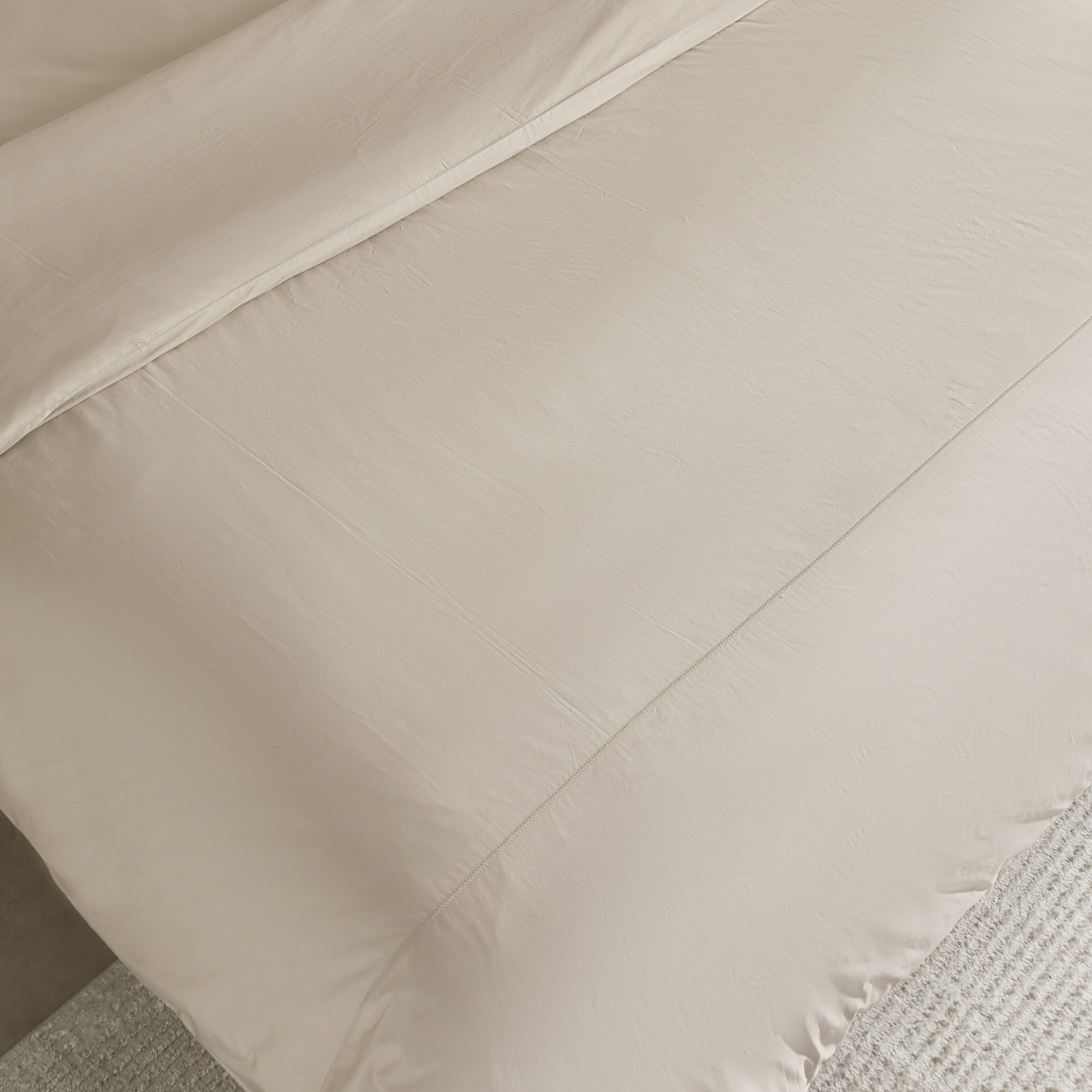 Purely Percale 300 Thread Count 3-Piece Super King Duvet Cover Set - 240x220 cm-hbxhomeware-hbxbedroom-image-5
