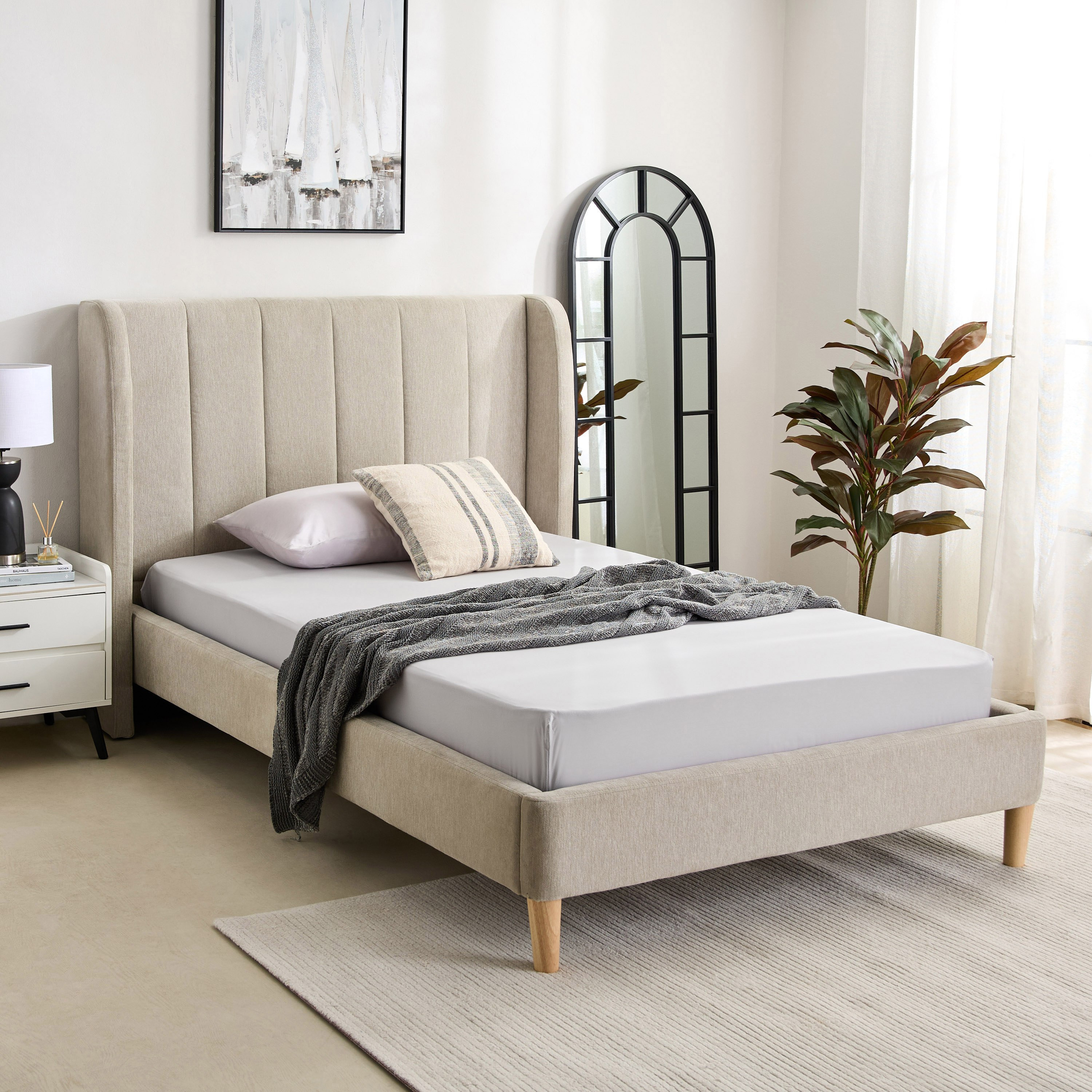 Purely Percale Twin Fitted Sheet - 120x200+40 cm-hbxhomeware-hbxbedroom-image-8