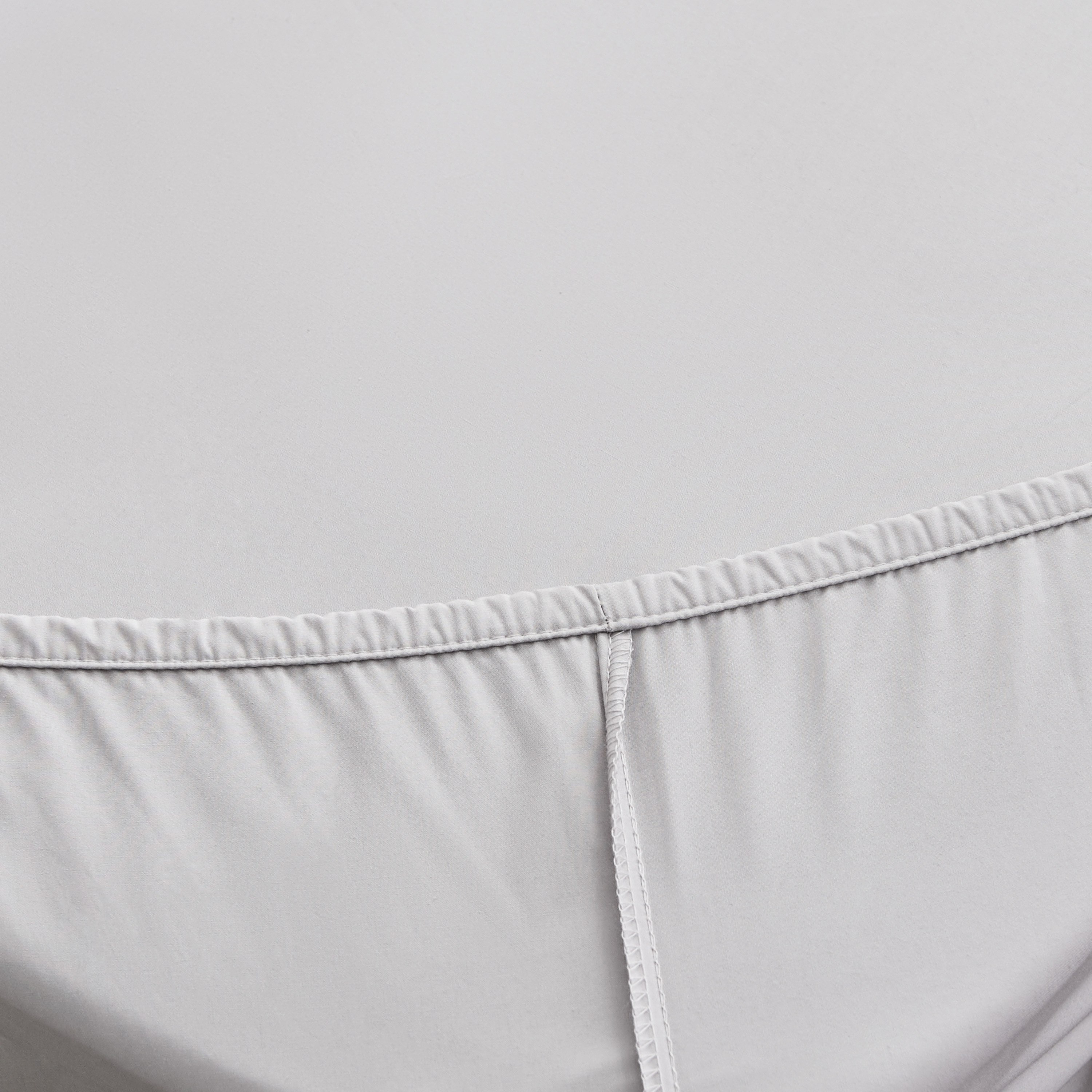 Purely-percale 300TC Double Fitted Sheet - 140x200+40 cm-hbxhomeware-hbxbedroom-image-7