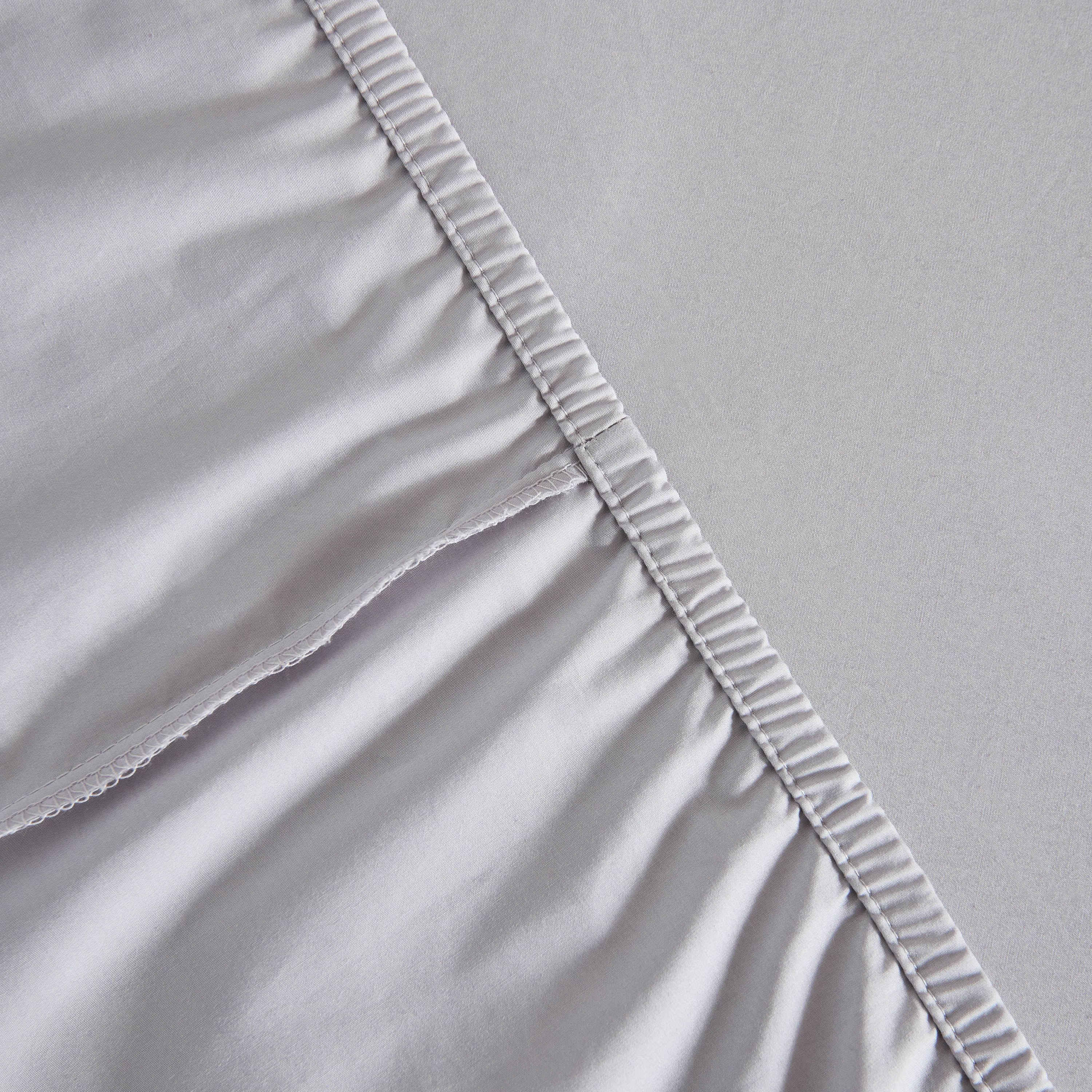 Purely Percale 300 TC Super King Fitted Sheet - 200x200+40 cm-hbxhomeware-hbxbedroom-image-8