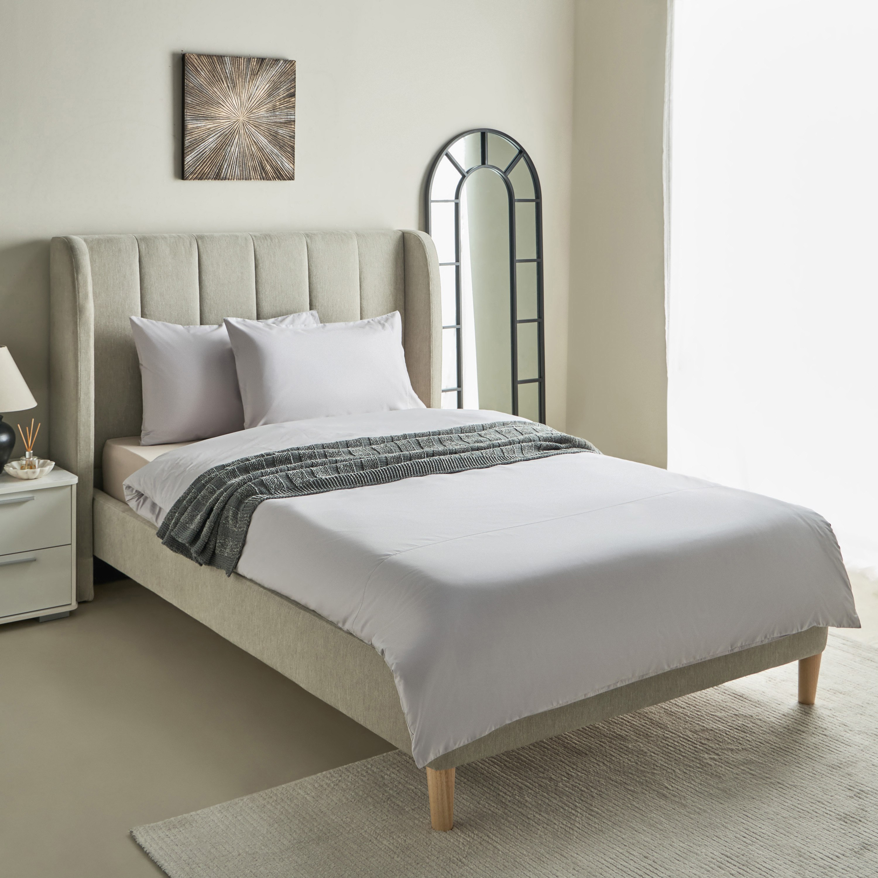 Purely-percale 3-Piece 300TC Percale Single Duvet Quilt Cover Set - 135x200 cm-hbxhomeware-hbxbedroom-image-7