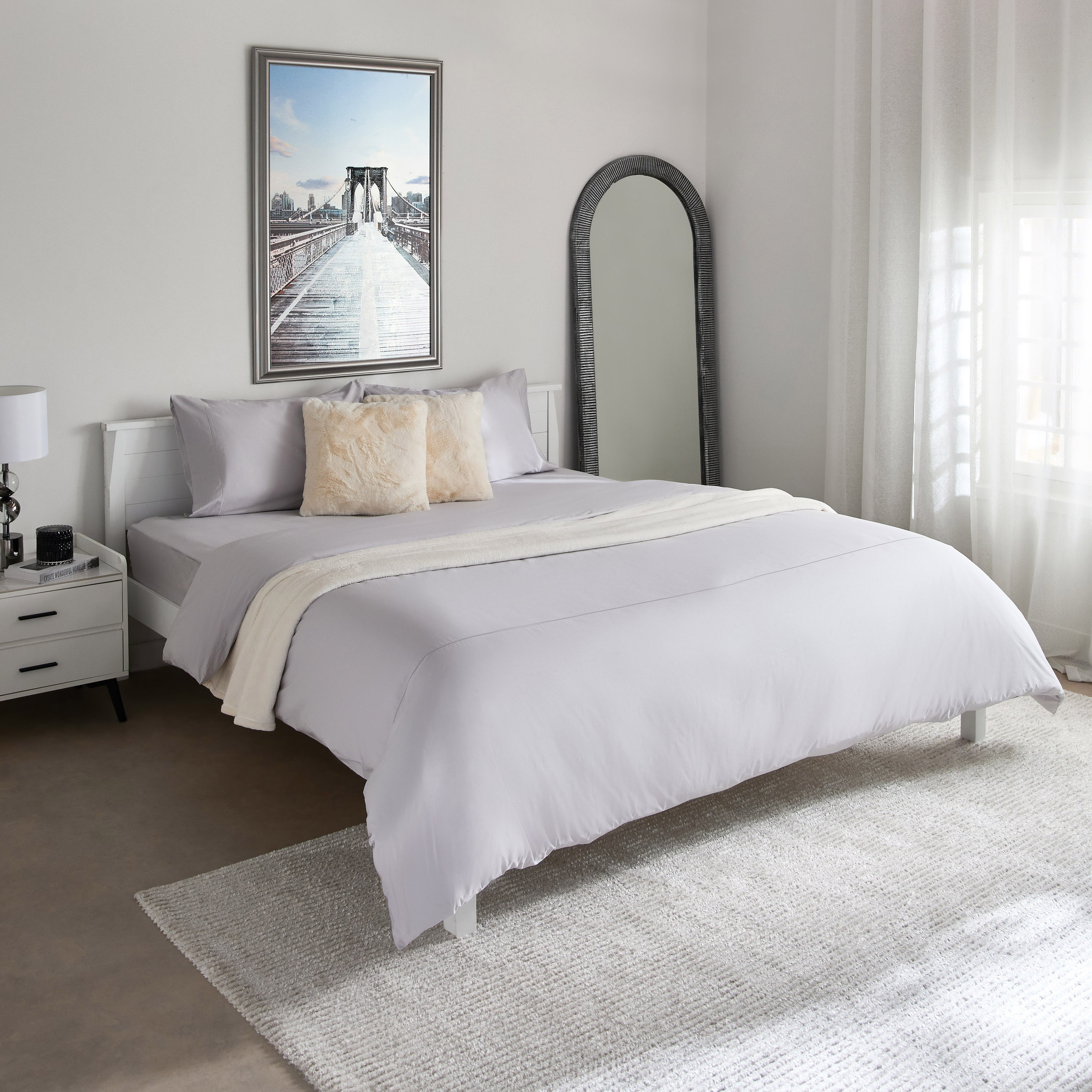 Purely Percale 300 Thread Count 3-Piece Super King Duvet Cover Set - 240x220 cm-hbxhomeware-hbxbedroom-image-10