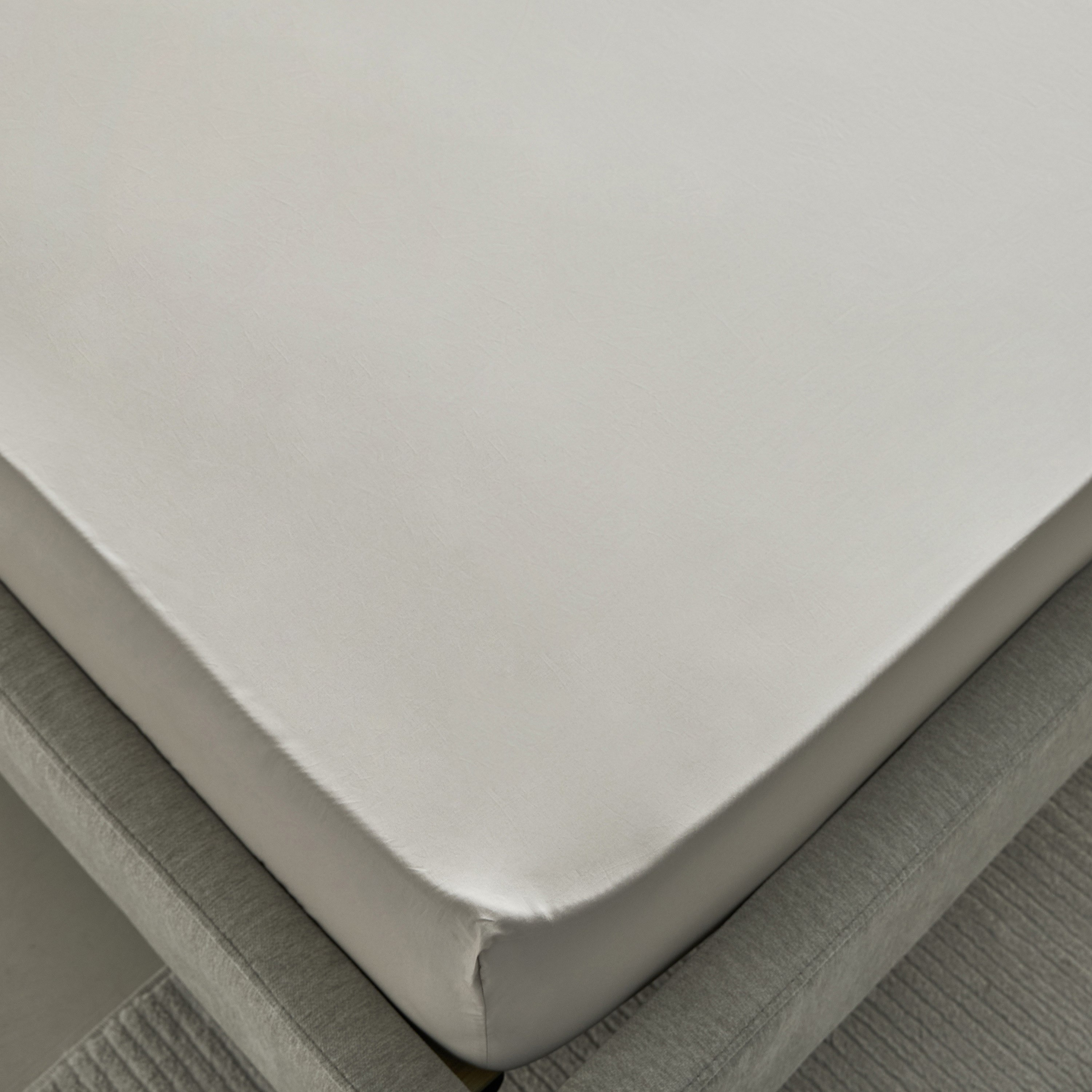 Purely-percale 300TC Single Fitted Sheet - 90x200+36 cm-hbxhomeware-bedding-fittedsheets-image-5