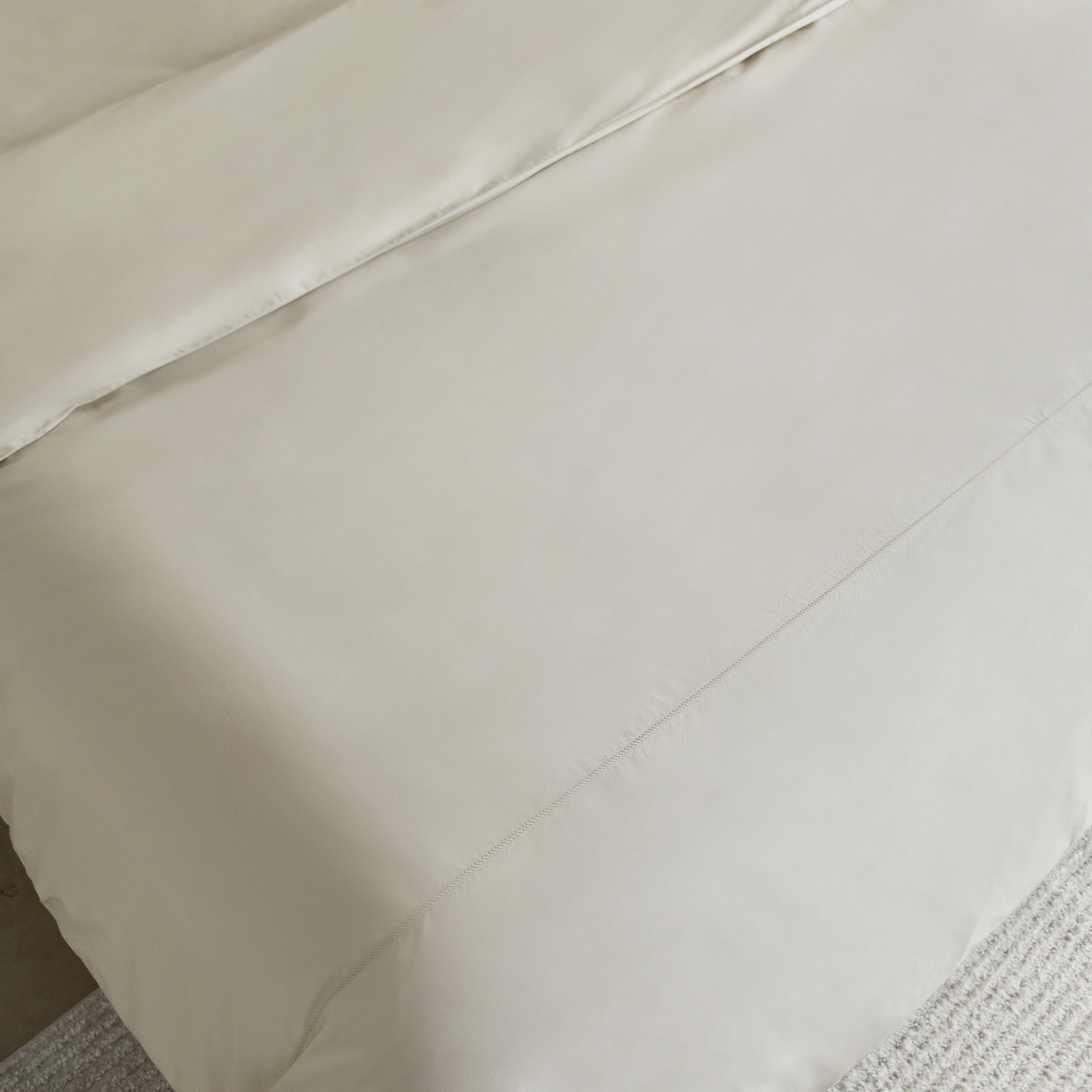 Purely-percale 3-Piece 300TC Percale Queen King Duvet Quilt Cover Set - 220x220 cm-hbxhomeware-hbxbedroom-image-5