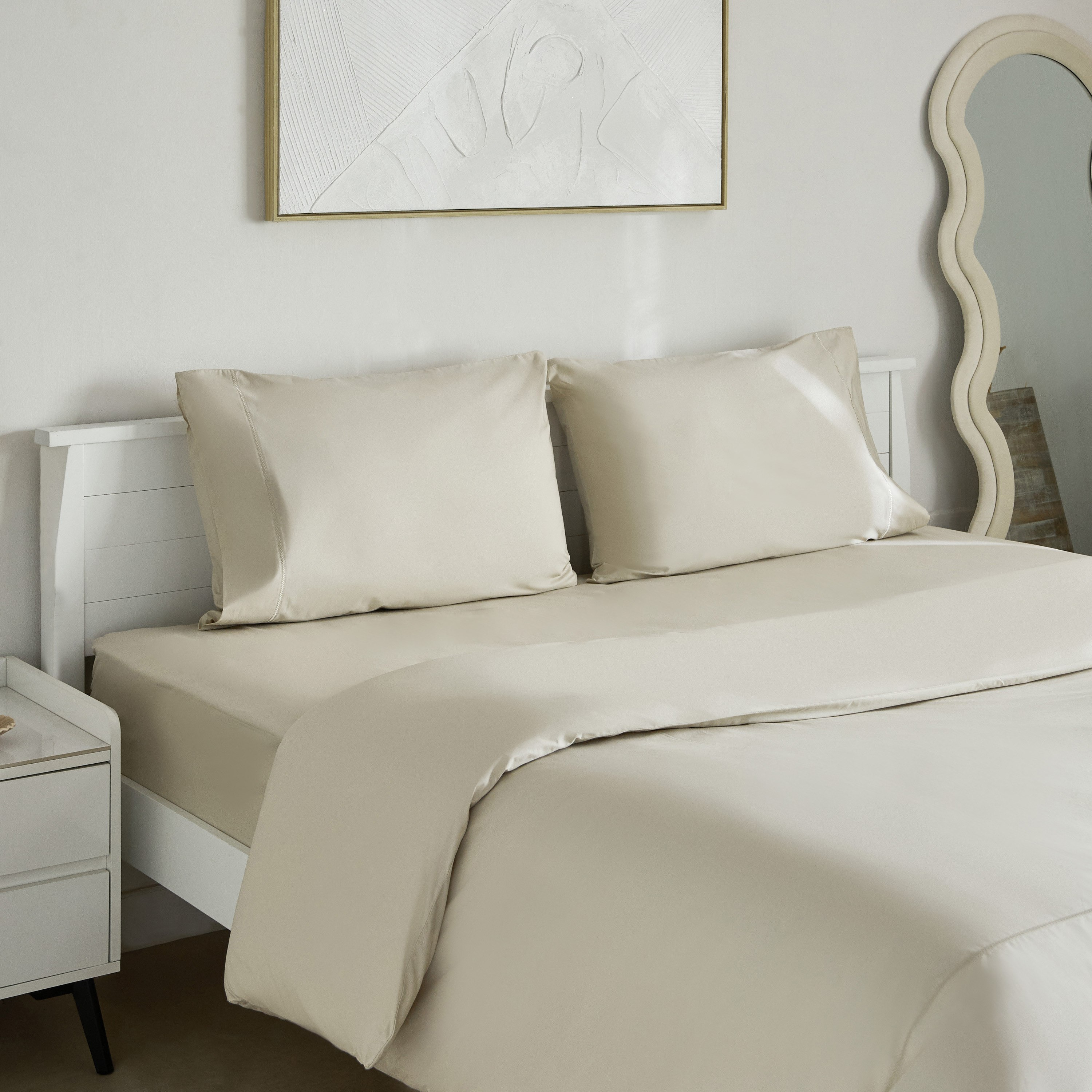 Purely Percale 300 Thread Count 3-Piece Super King Duvet Cover Set - 240x220 cm-hbxhomeware-hbxbedroom-image-1