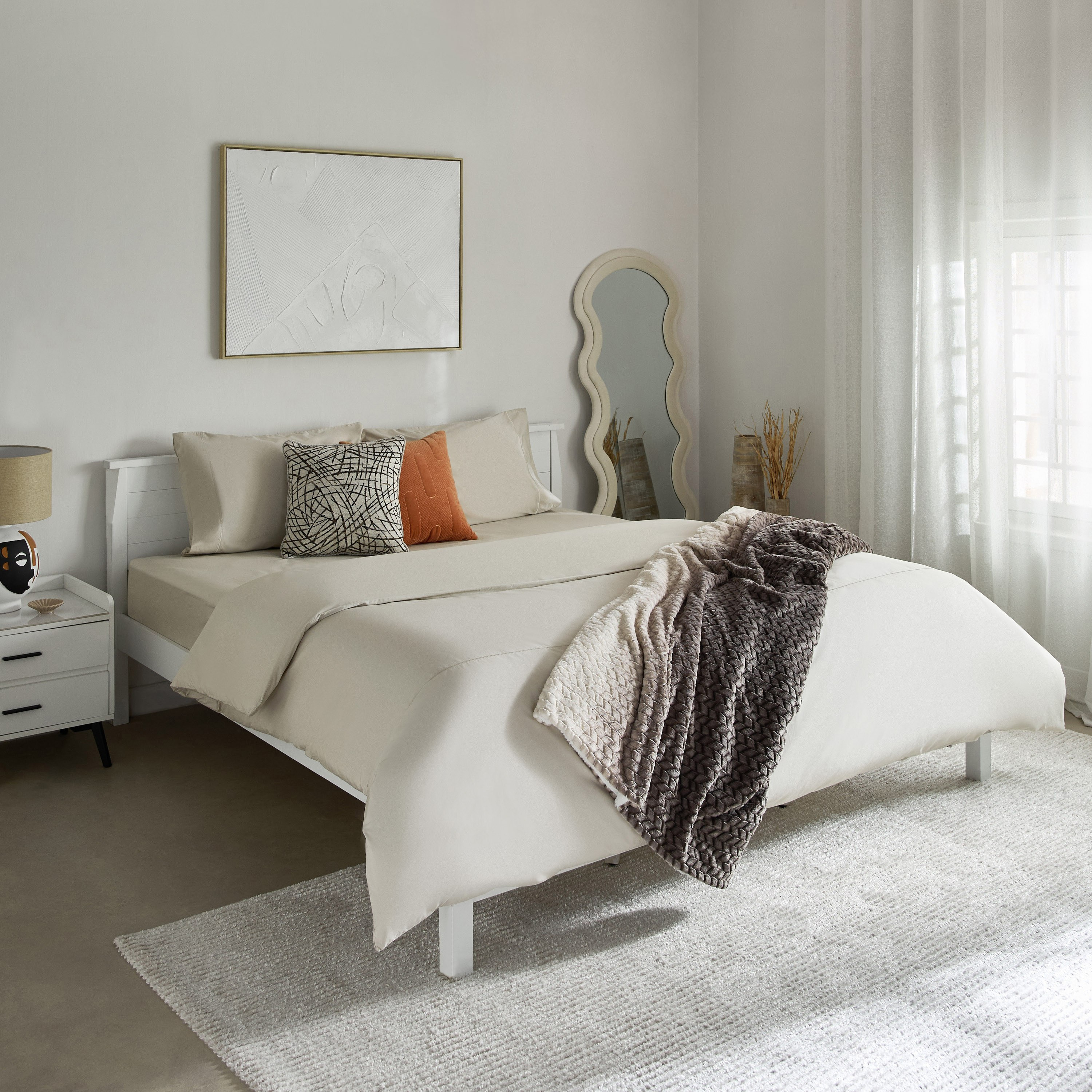 Purely Percale 300 Thread Count 3-Piece Super King Duvet Cover Set - 240x220 cm-hbxhomeware-hbxbedroom-image-10