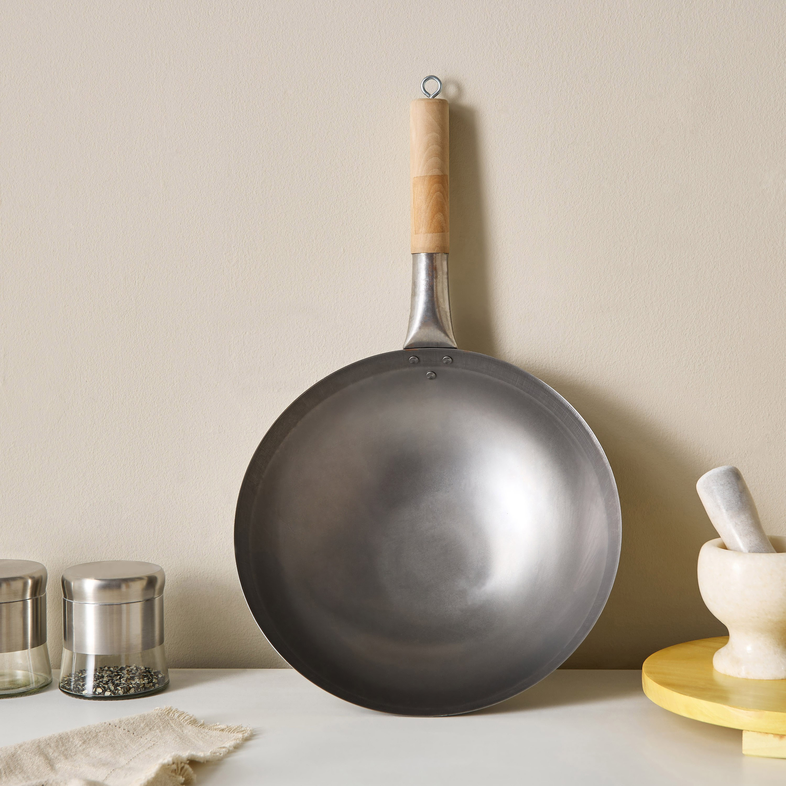 مقلاة ووك صينية حديد - شيف سيت - 33 سم-hbxhomeware-hbxkitchen-image-5