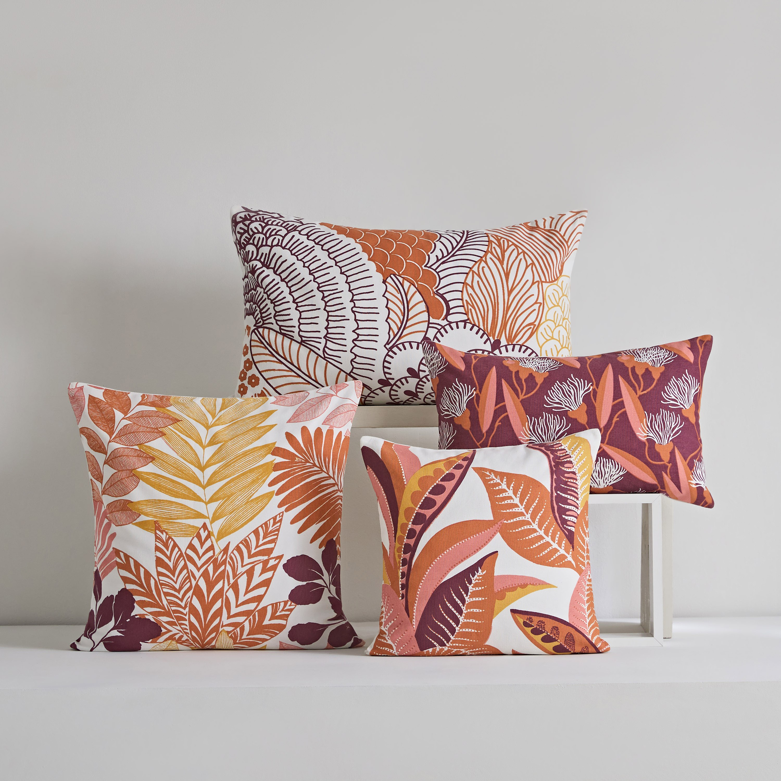 Nova Amelia Printed Cushion Cover - 40x40 cm-hbxhomeware-cushionsandcovers-cushioncovers-image-4