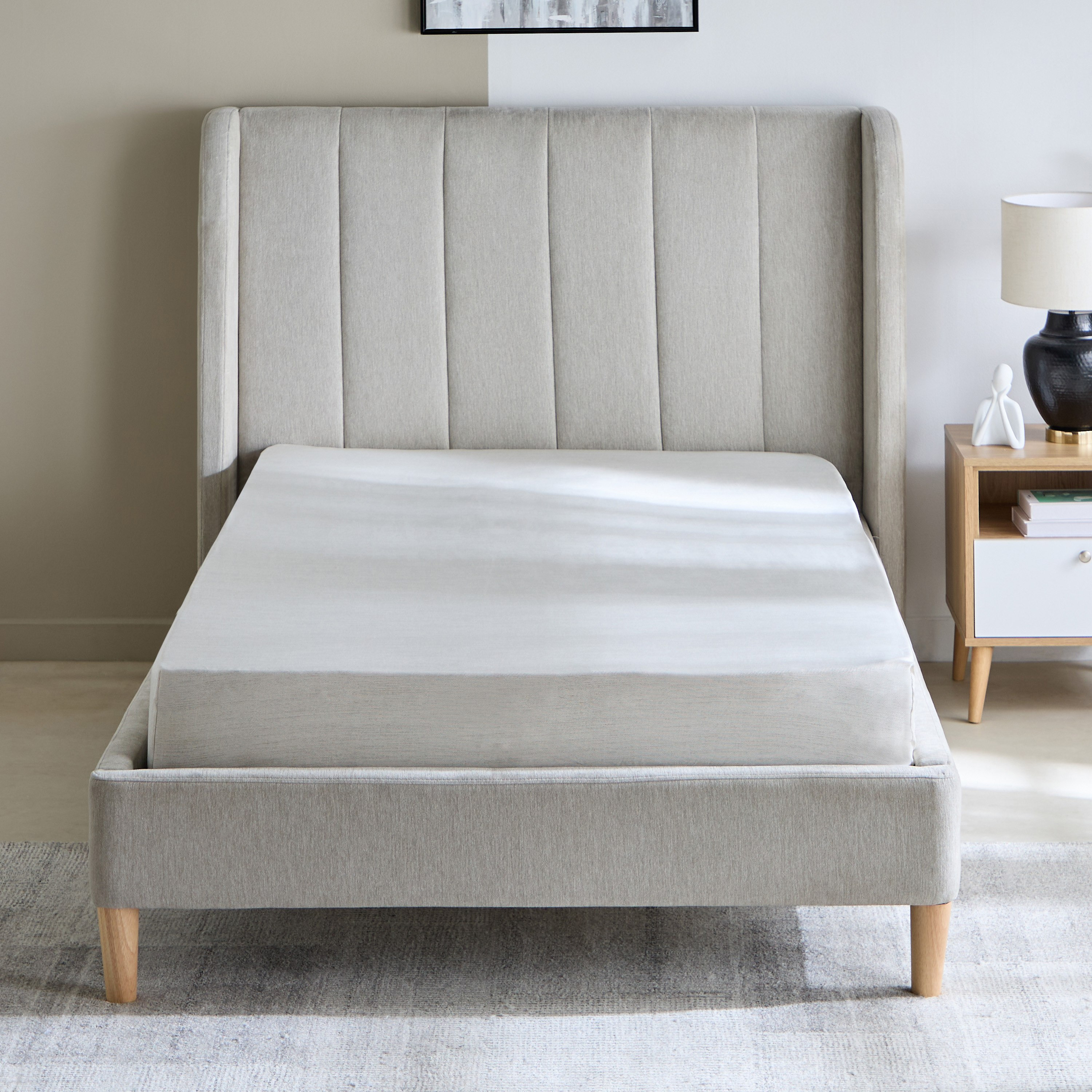 شرشف مطّاطي توين قطن بطبعات من هيوستن فيلث - 120x200+33 سم-hbxhomeware-hbxbedroom-image-3