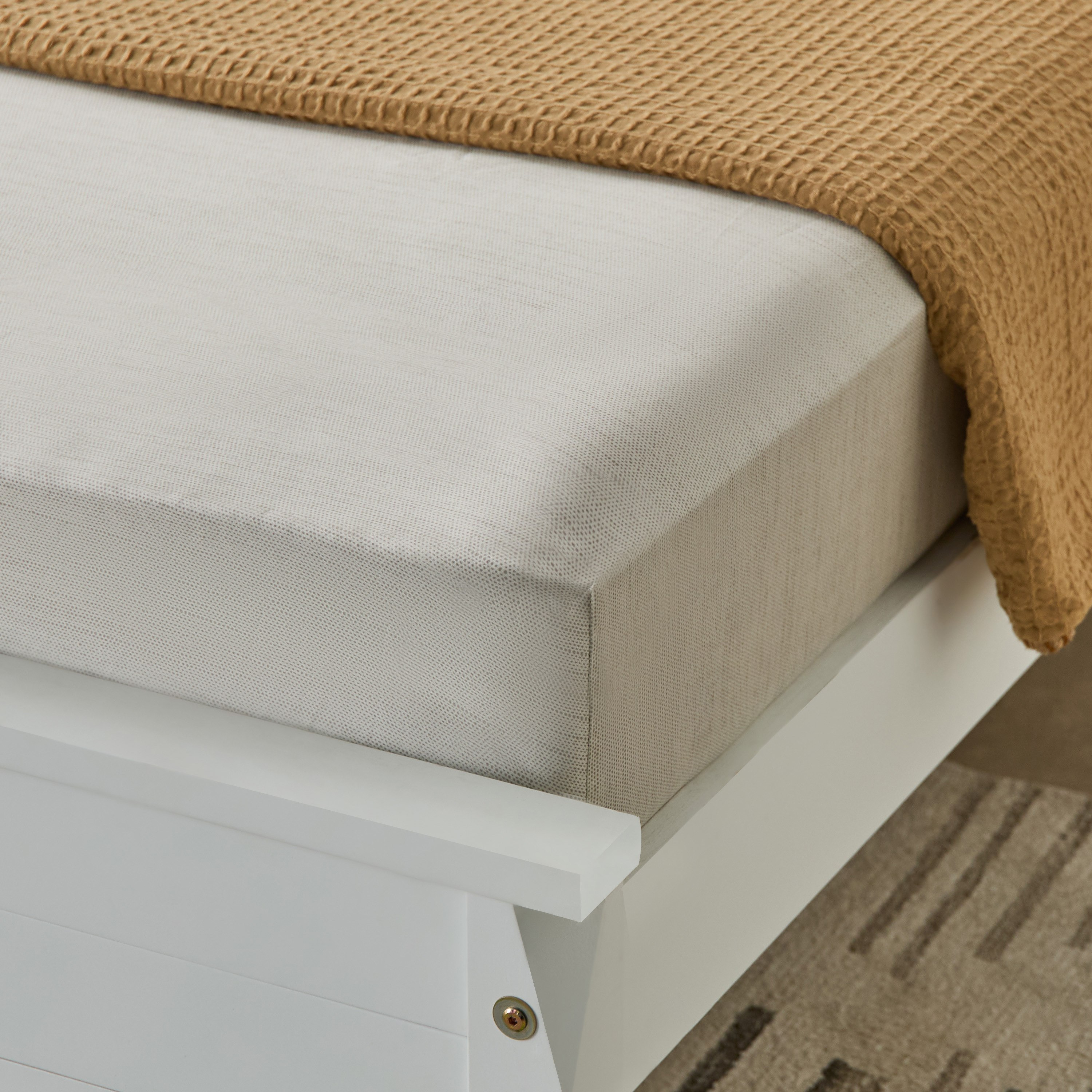Houston Veilth Printed Cotton King Fitted Sheet - 180x200+33 cm-hbxhomeware-hbxbedroom-image-1