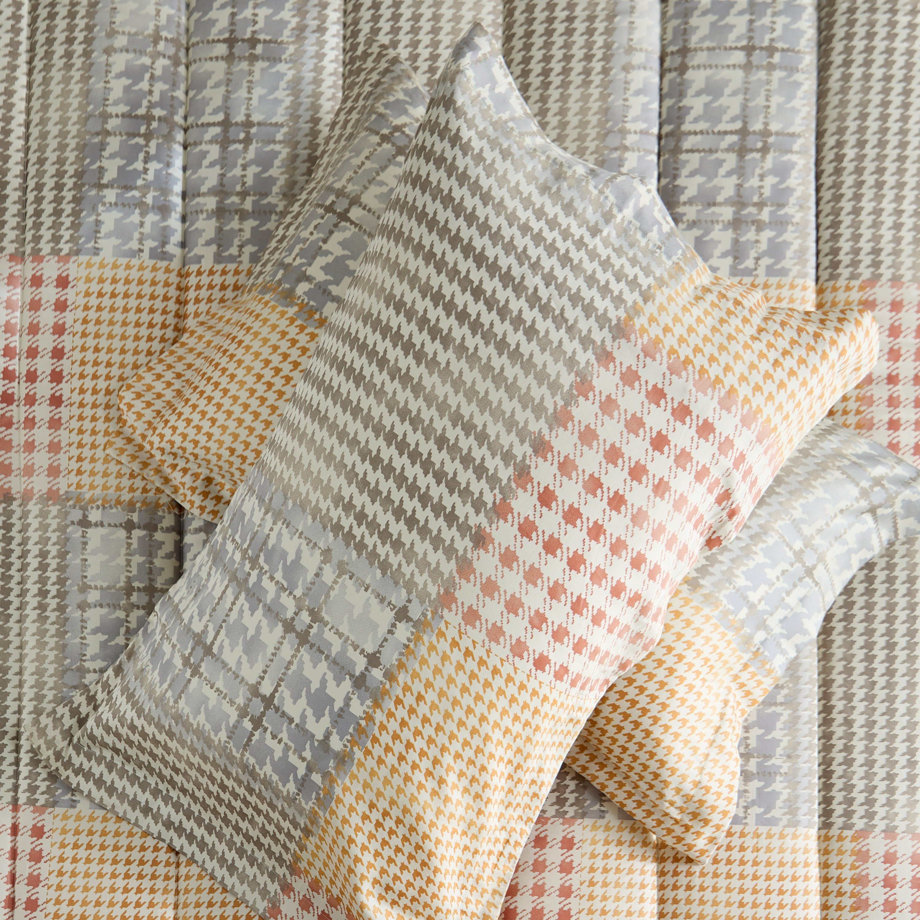 Houston Veilth 3-Piece Printed Cotton Twin Comforter Set - 160x220 cm-hbxhomeware-hbxbedroom-image-6