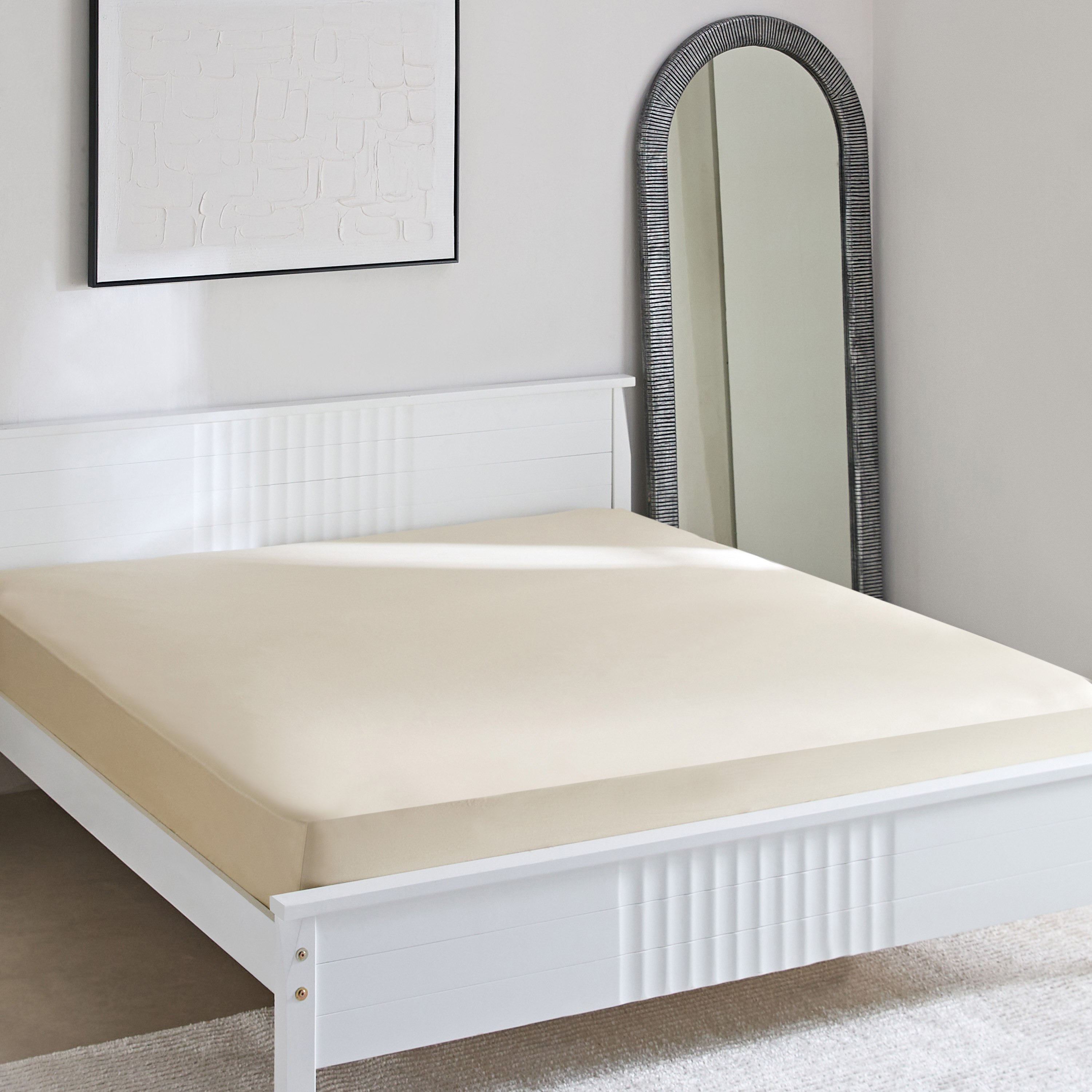 شرشف مطاطي قطن كينج ديسلي من هيوستن - 180x200+33 سم-hbxhomeware-hbxbedroom-image-2