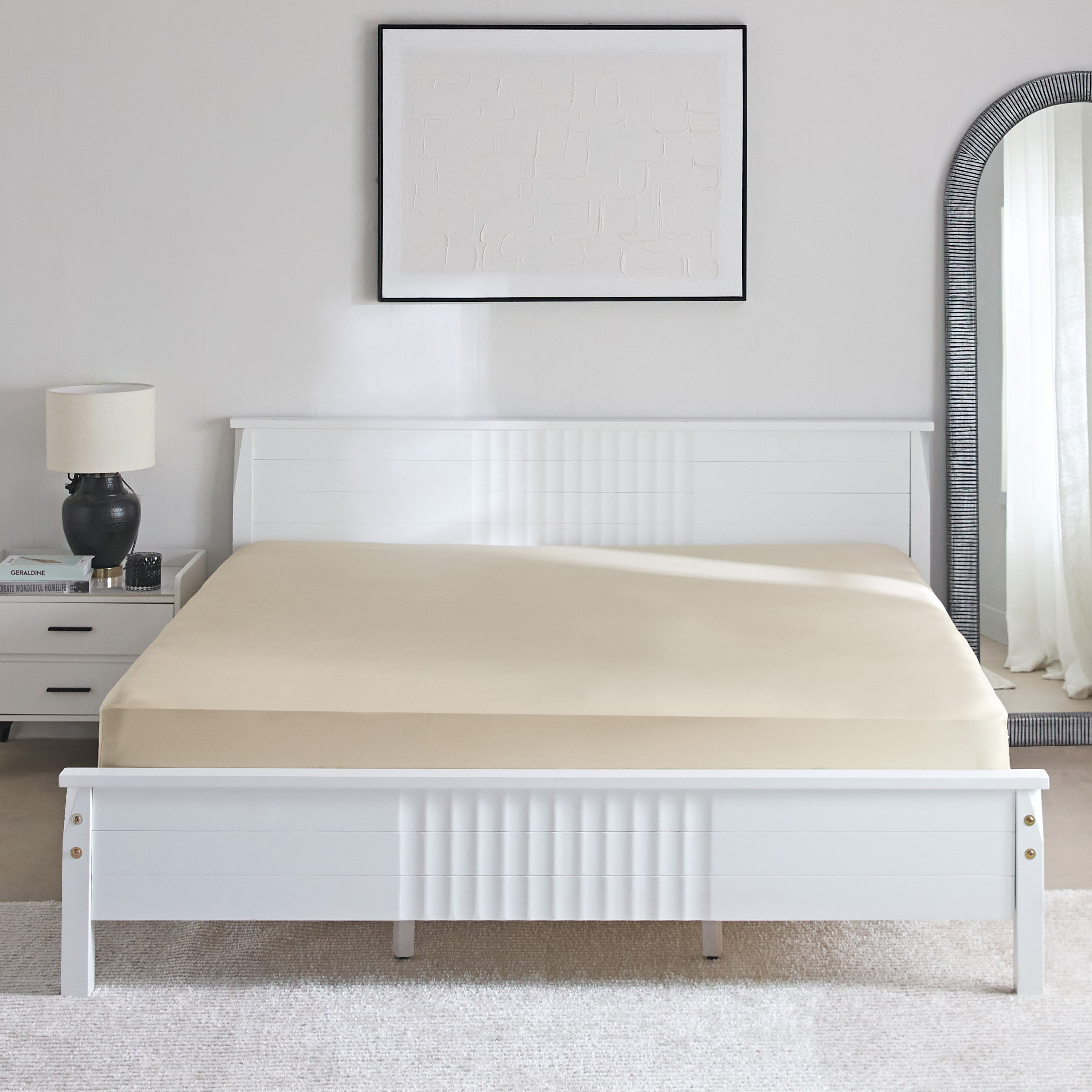 شرشف مطاطي قطن كينج ديسلي من هيوستن - 180x200+33 سم-hbxhomeware-hbxbedroom-image-3