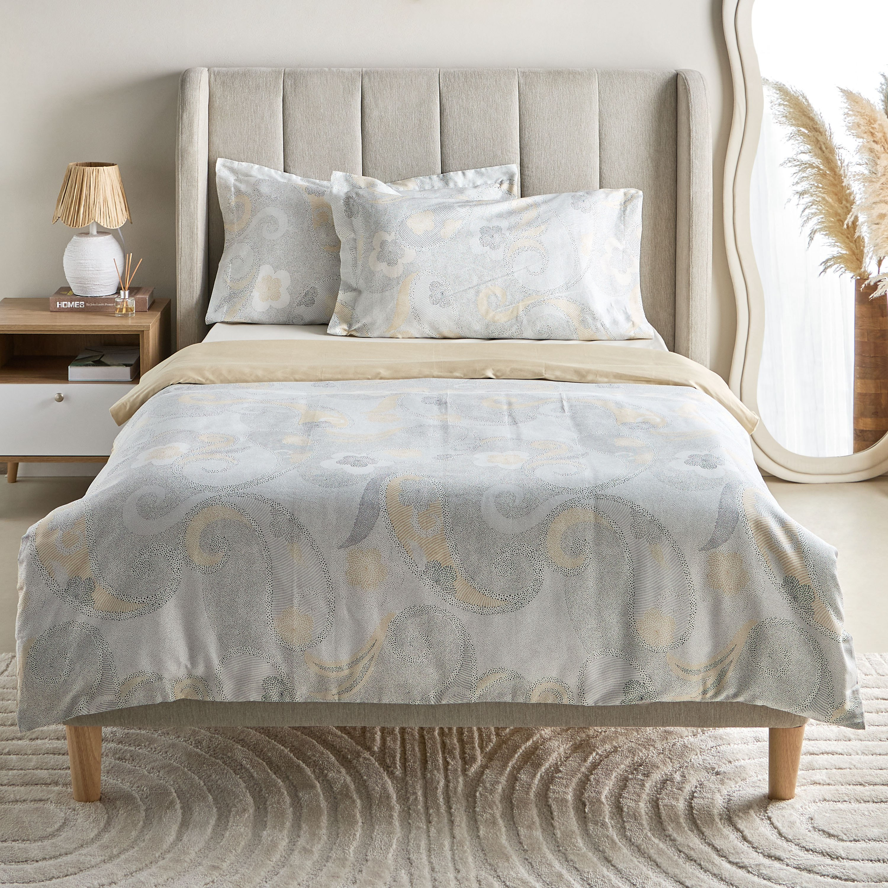 طقم غطاء لحاف مبطّن توين قطن بطبعات 3 قطع ديزلي من هيُوستن - 150x220 سم-hbxhomeware-hbxbedroom-image-3