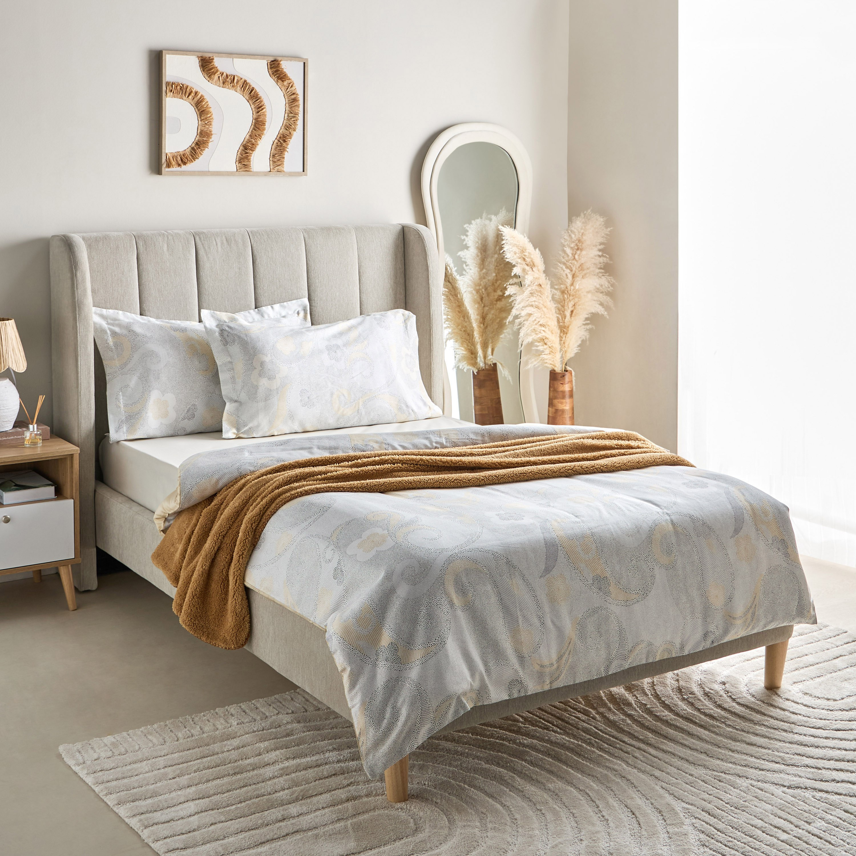 طقم غطاء لحاف مبطّن توين قطن بطبعات 3 قطع ديزلي من هيُوستن - 150x220 سم-hbxhomeware-hbxbedroom-image-9