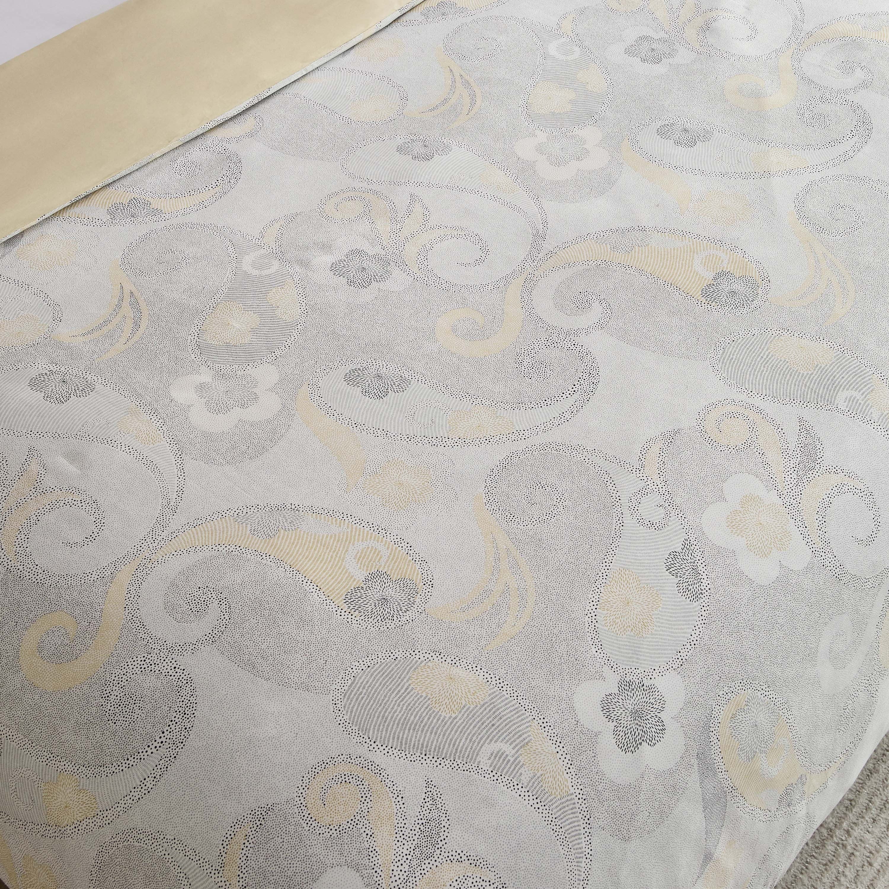 طقم غطاء لحاف مبطّن كينج قطن بطبعات 3 قطع  ديزلي من هيوستن- 220x220 سم-hbxhomeware-hbxbedroom-image-4