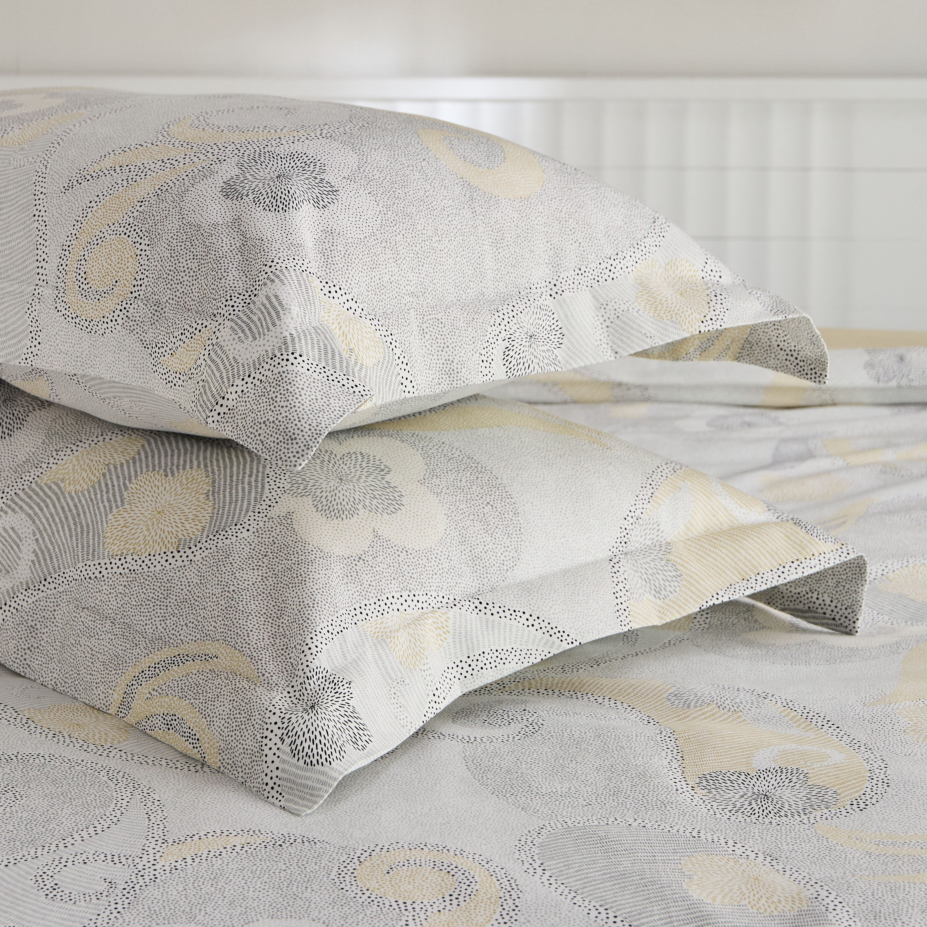 طقم غطاء لحاف مبطّن كينج قطن بطبعات 3 قطع  ديزلي من هيوستن- 220x220 سم-hbxhomeware-hbxbedroom-image-7