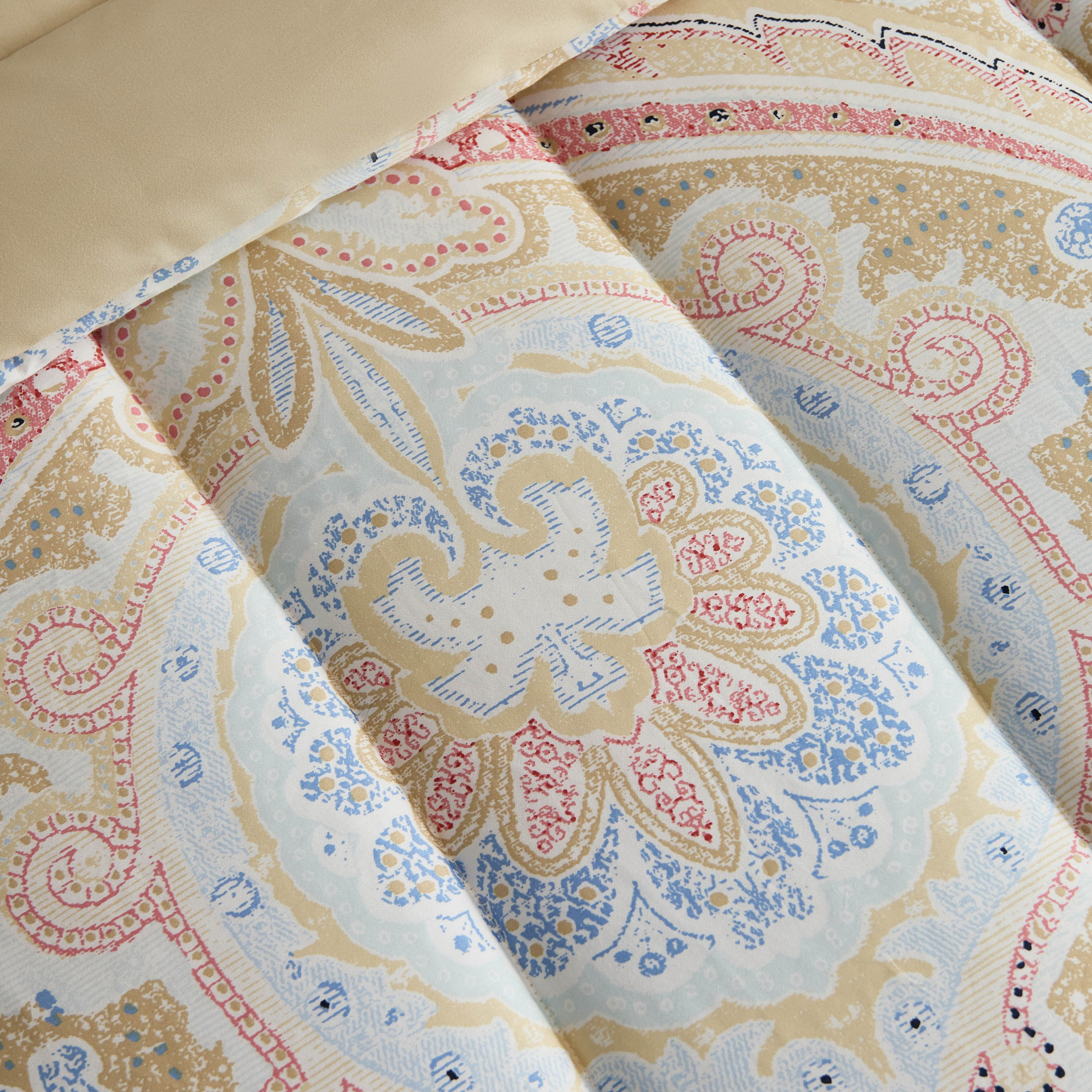 طقم لحاف توين قطن بطبعات 3 قطع إثنو من هيوستن - 160x220 سم-hbxhomeware-hbxbedroom-image-5