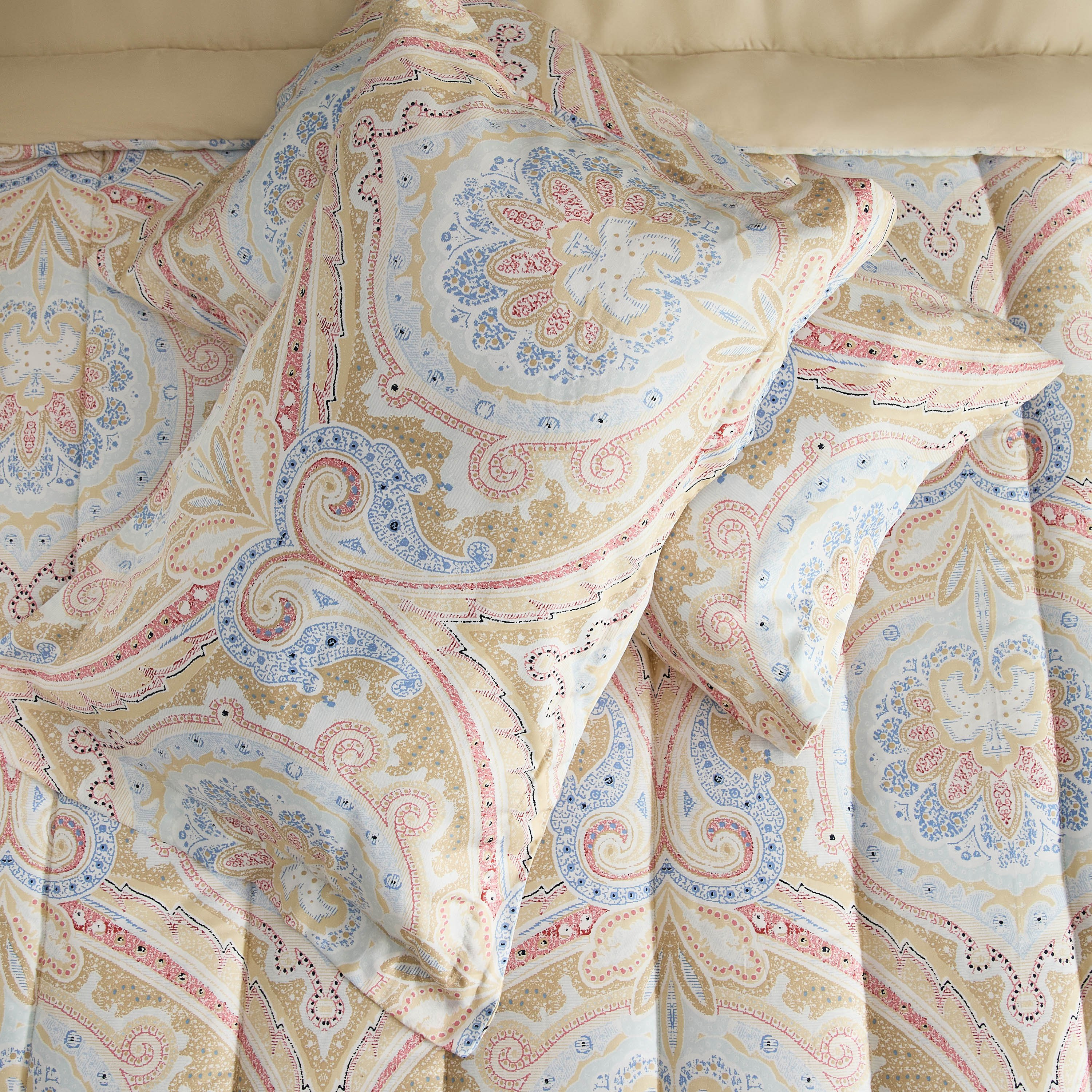 طقم لحاف توين قطن بطبعات 3 قطع إثنو من هيوستن - 160x220 سم-hbxhomeware-hbxbedroom-image-6